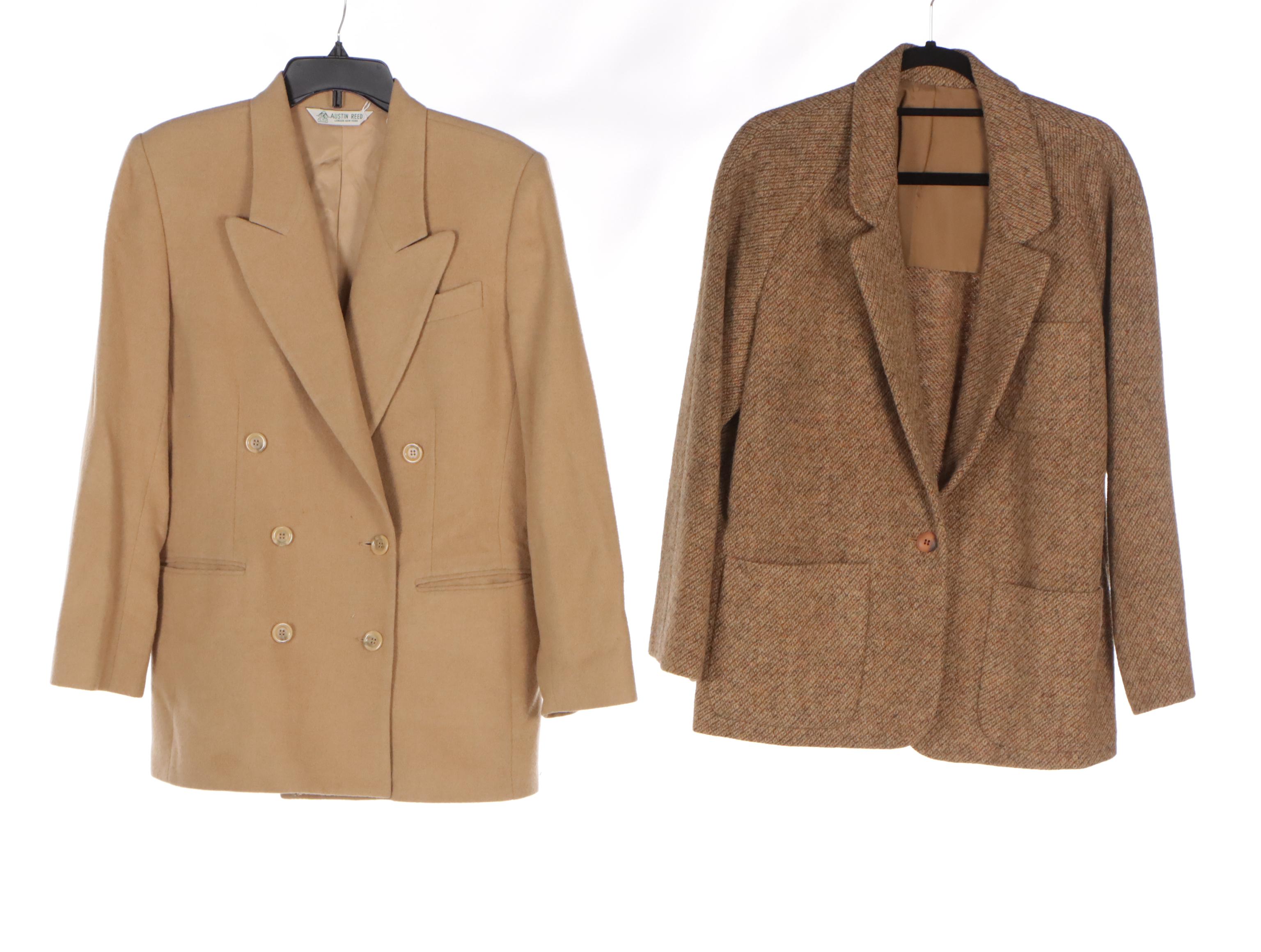 Emporio Armani and Giorgio Sant'Angelo Linen Jackets, Harris Tweed, and More