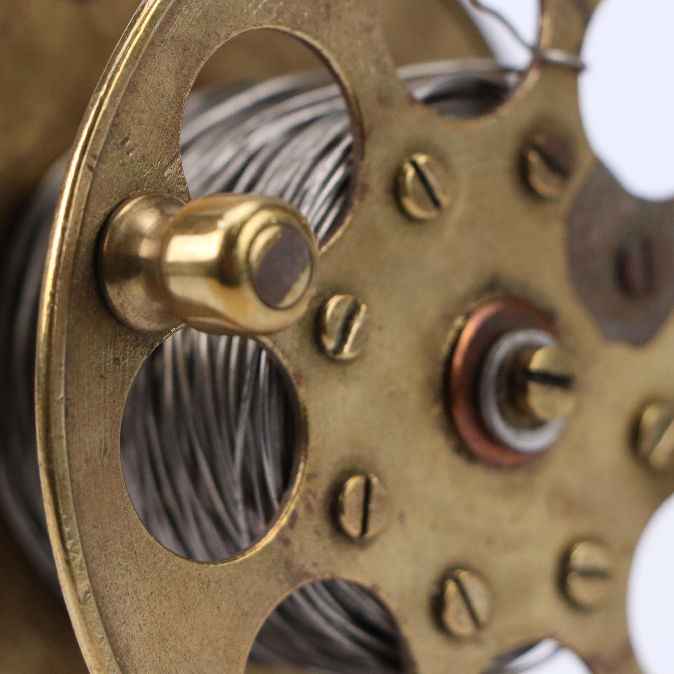 Antique Brass Fishing Reel