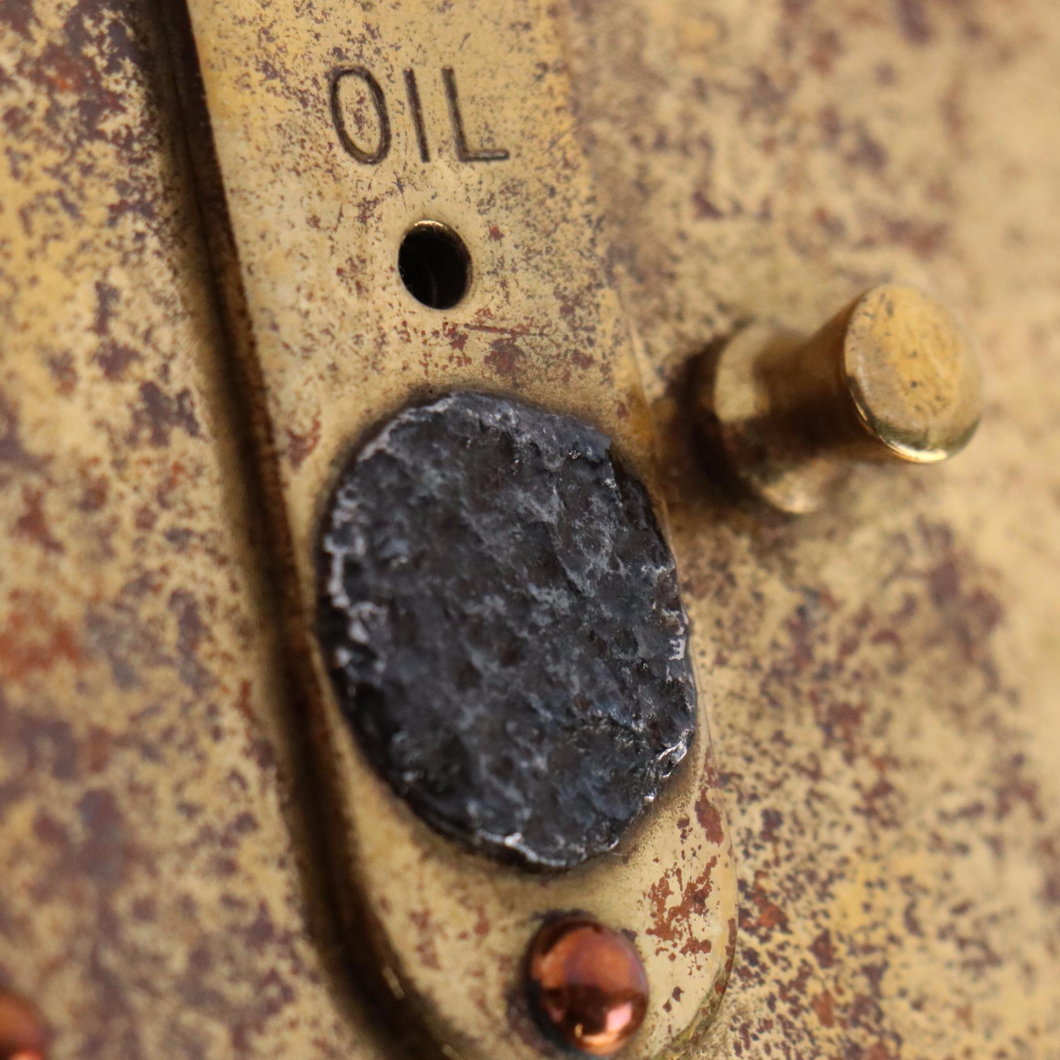 Antique Brass Fishing Reel