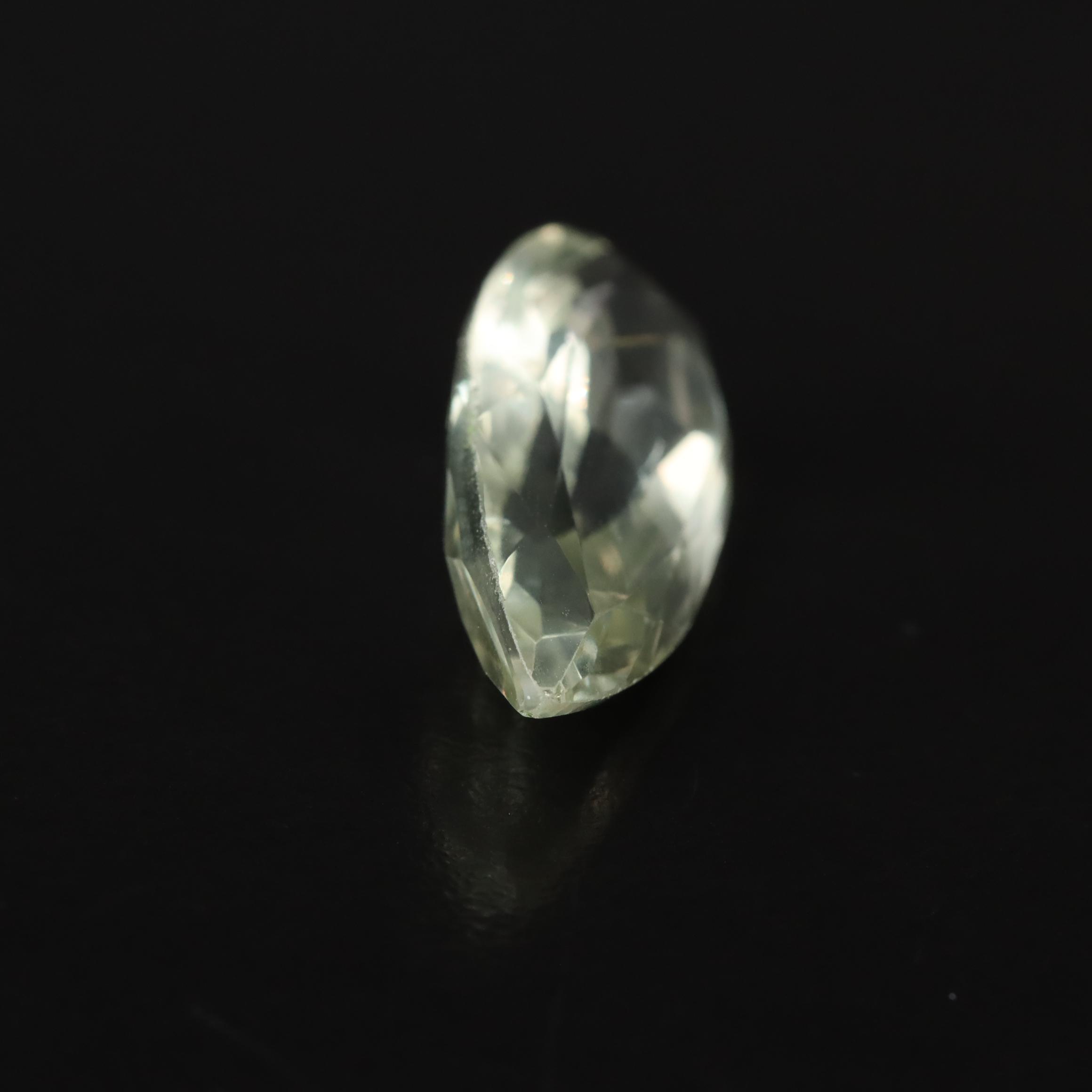 Loose 10.67 CT Prasiolite