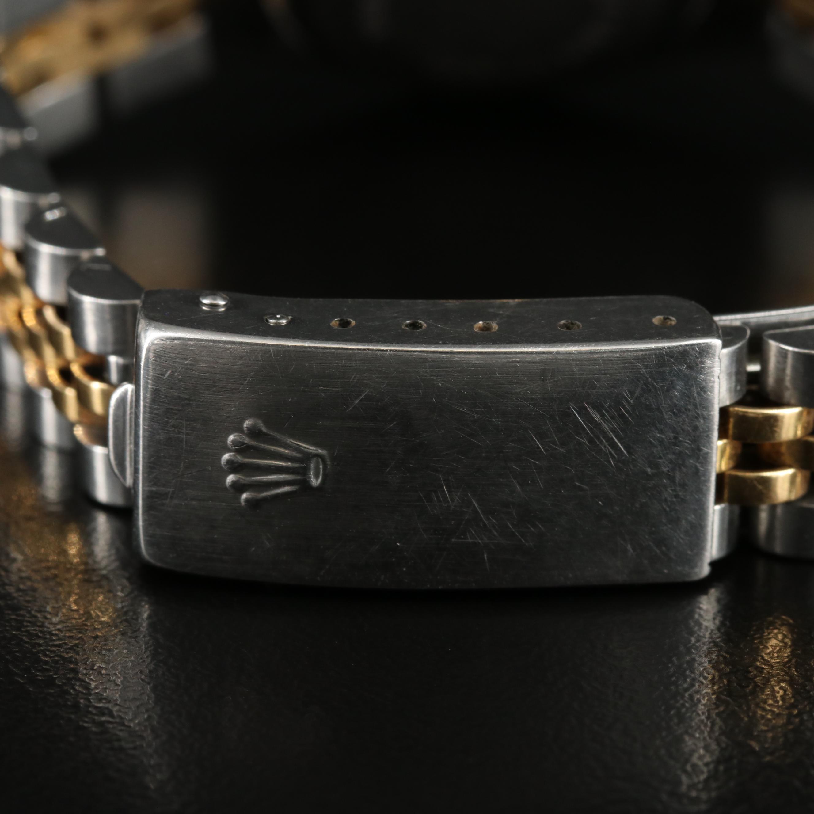 1989 Rolex Datejust 26MM 18K Gold Steel Automatic Watch