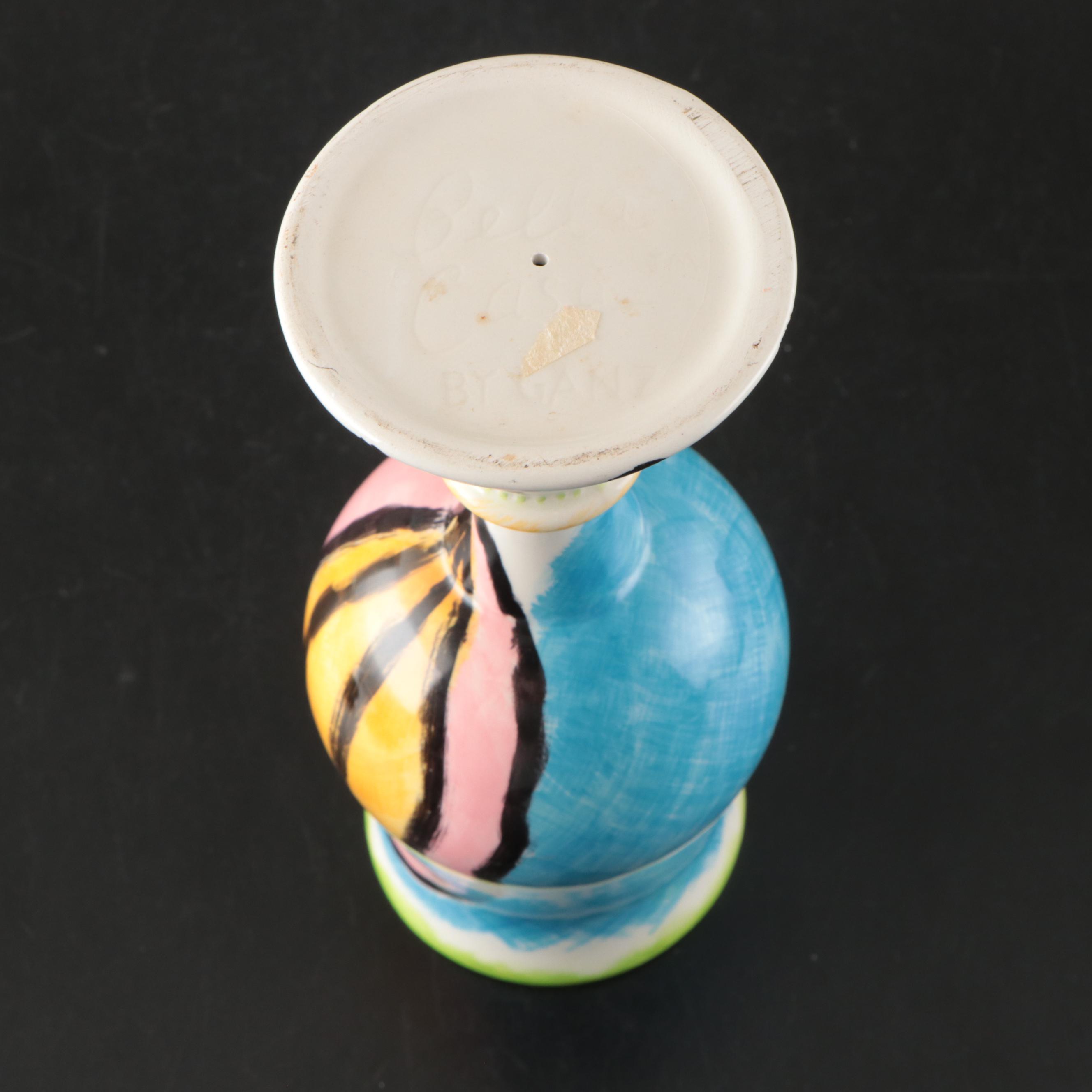 Jonathan Adler White Ceramic Vase, Ganz Belle Casa Goblet Vase, Ford Bowl, More