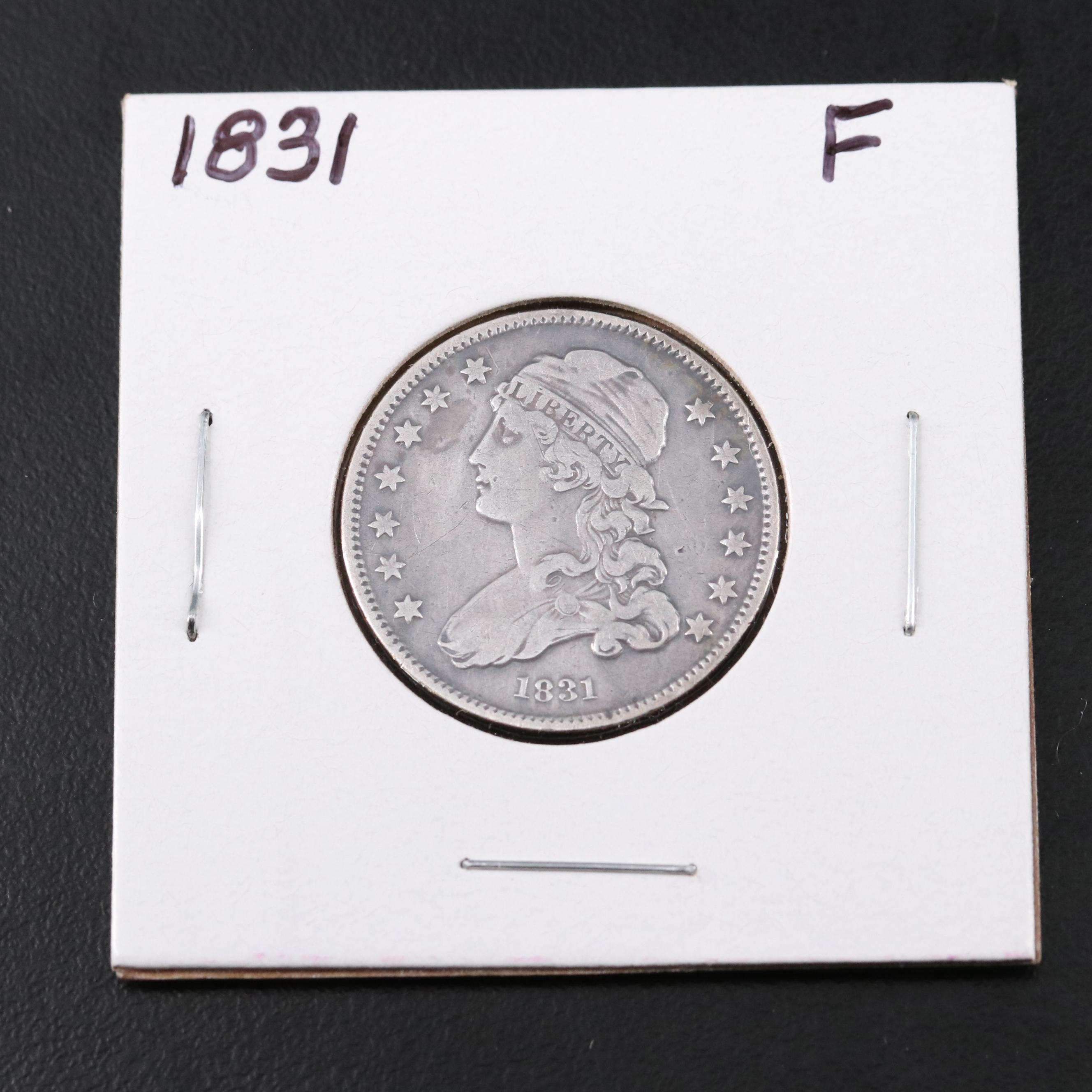 1831 U.S. Capped Bust Silver Quarter Dollar