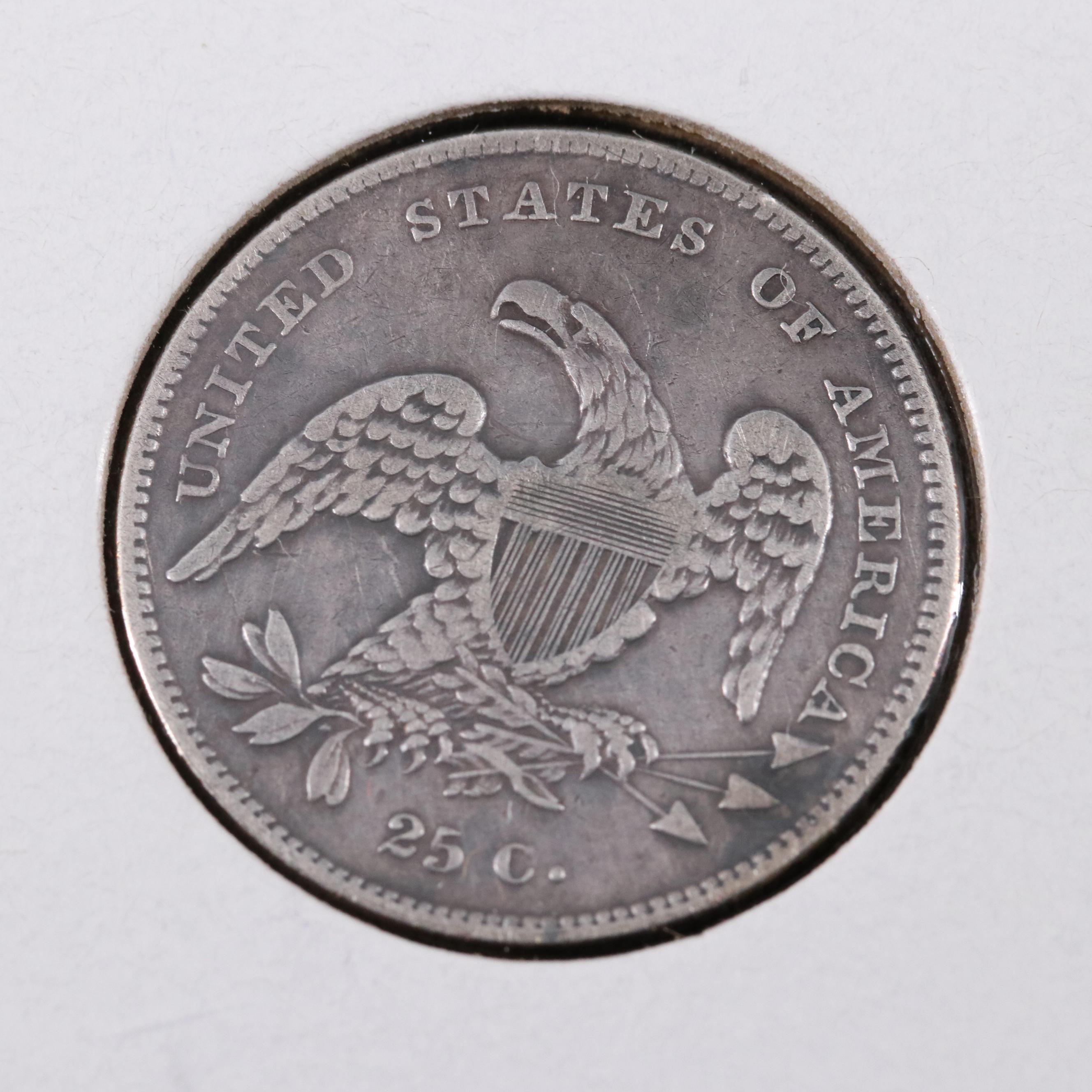 1831 U.S. Capped Bust Silver Quarter Dollar