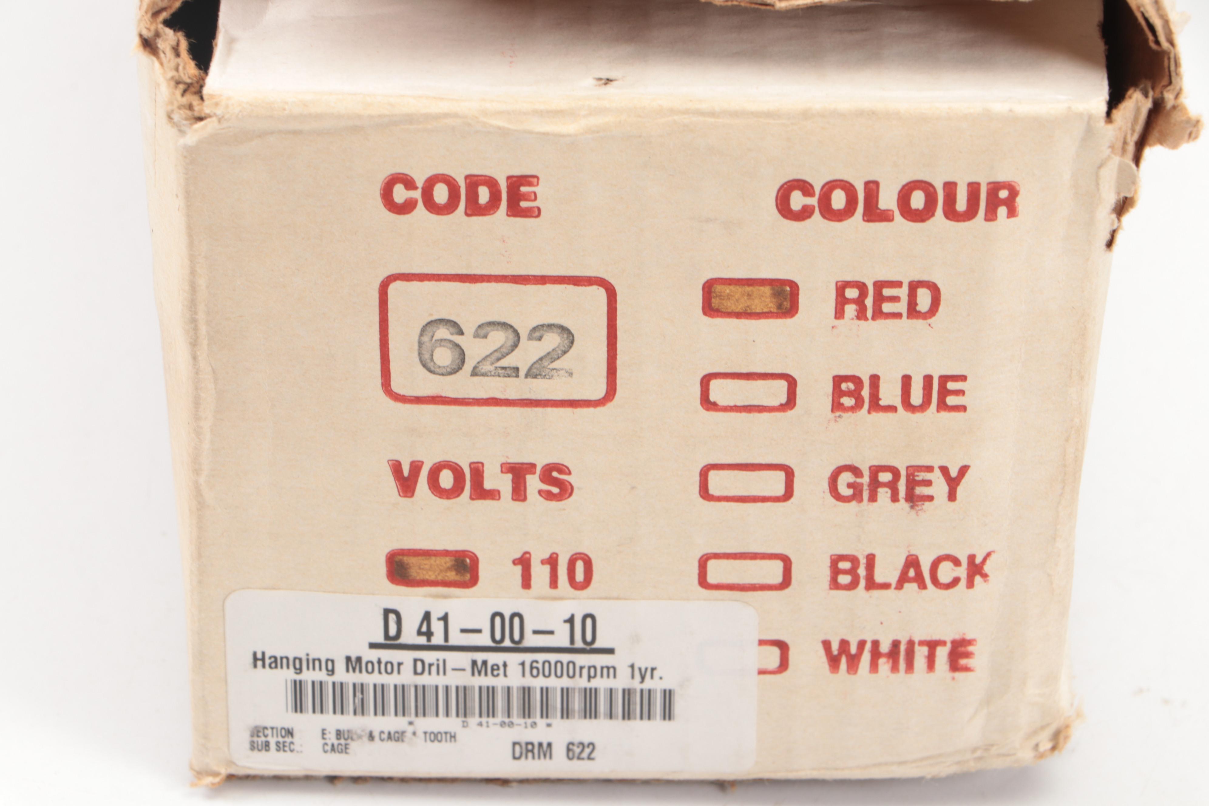 Dril Met "DrillKaar 600 Series" Hanging Engine Dental or Hobby Drill