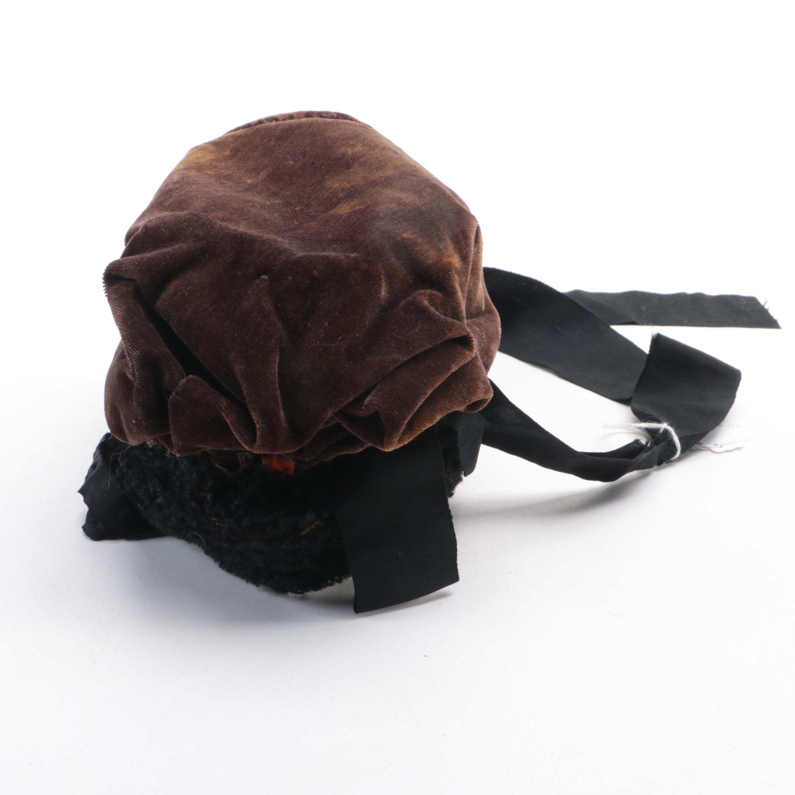 Victorian Style Straw Hats and Bonnets, 20th Century