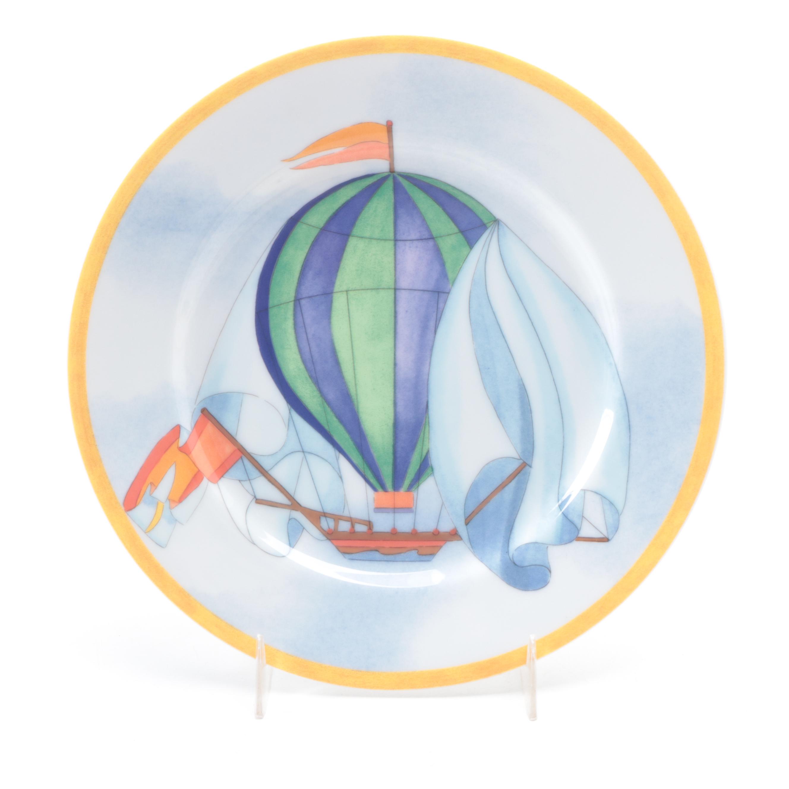 Williams-Sonoma "Montgolfière" Porcelain Plates