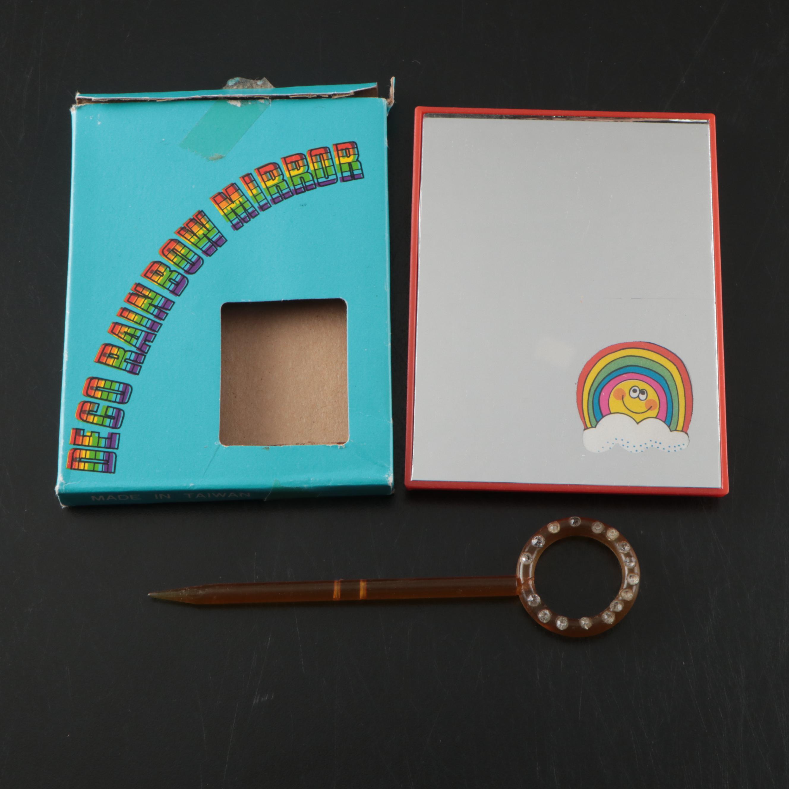 Tom Thumb Plastic Toy Typewriter with Ceramic Tea Set and More