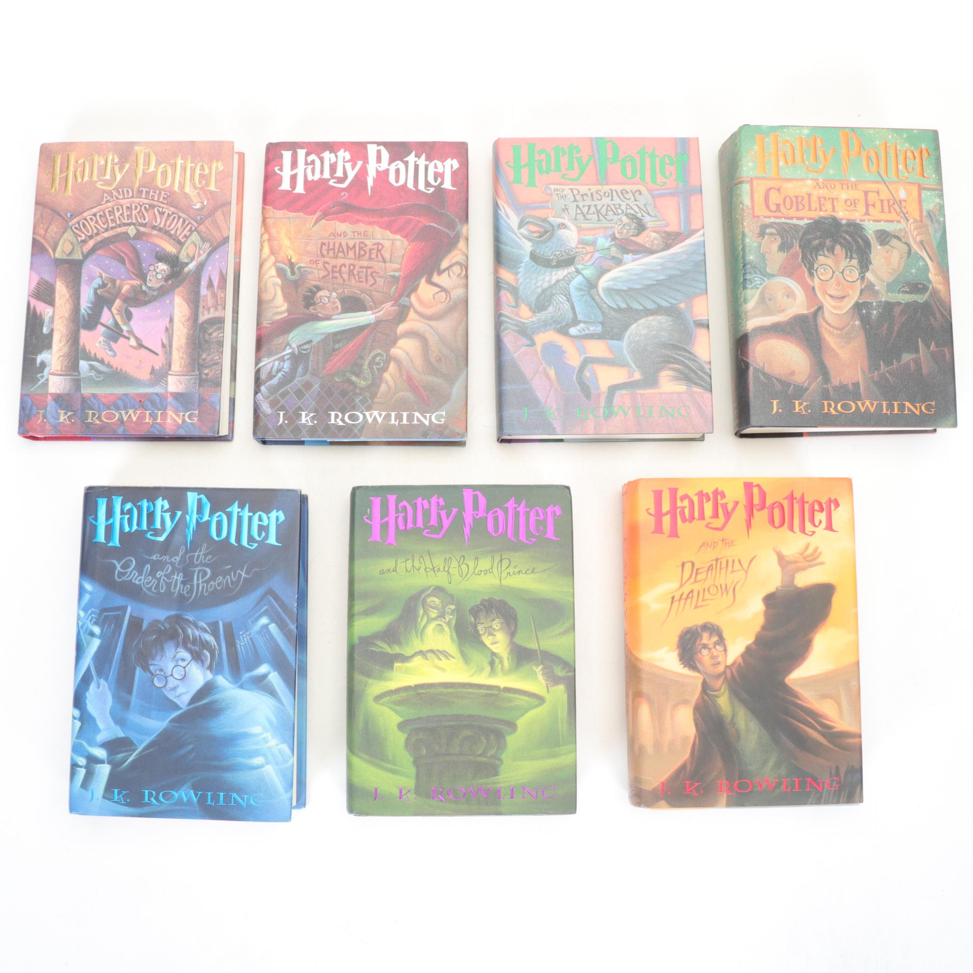 First American Edition "Harry Potter" Complete Series by J. K. Rowling