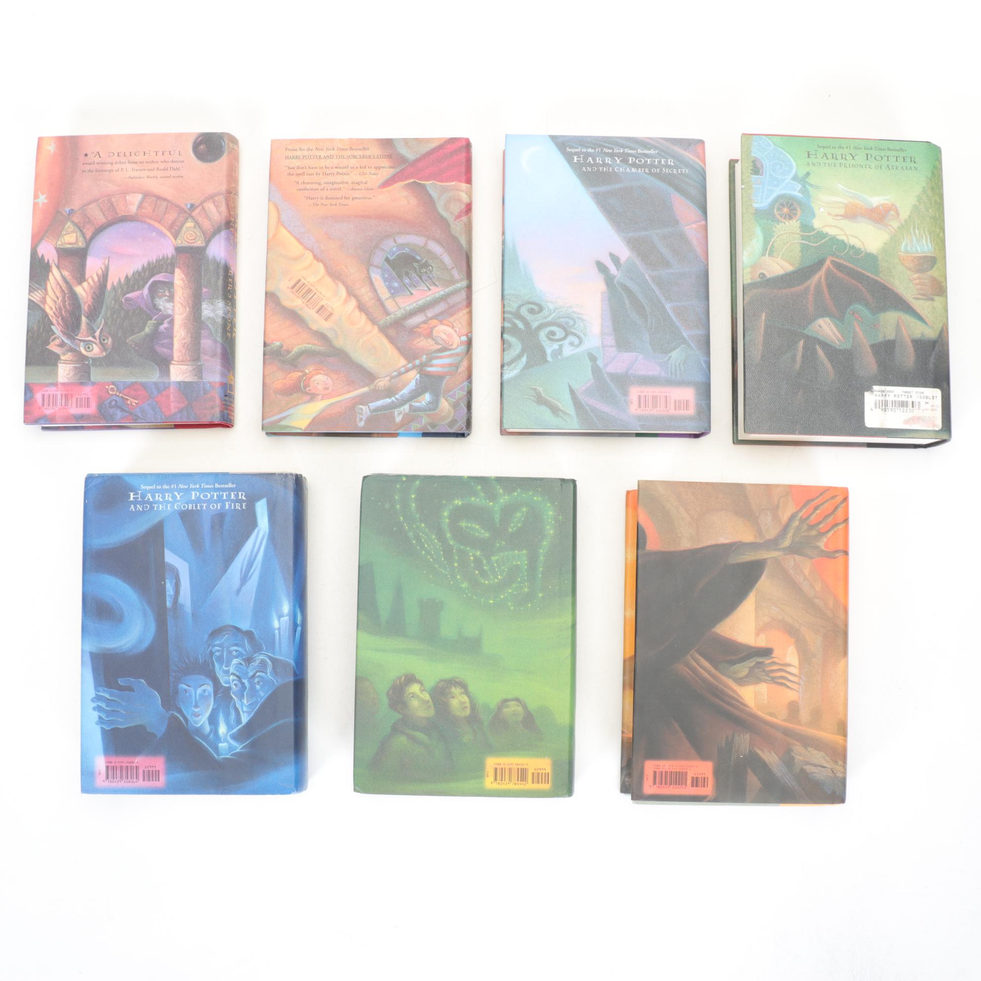 First American Edition "Harry Potter" Complete Series by J. K. Rowling