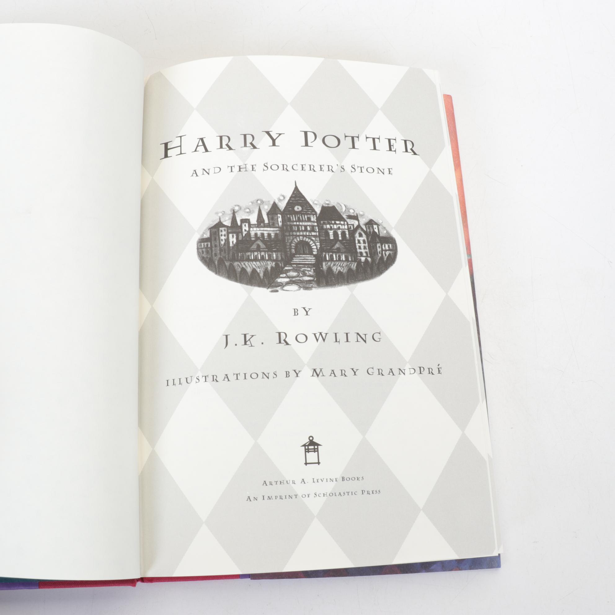 First American Edition "Harry Potter" Complete Series by J. K. Rowling