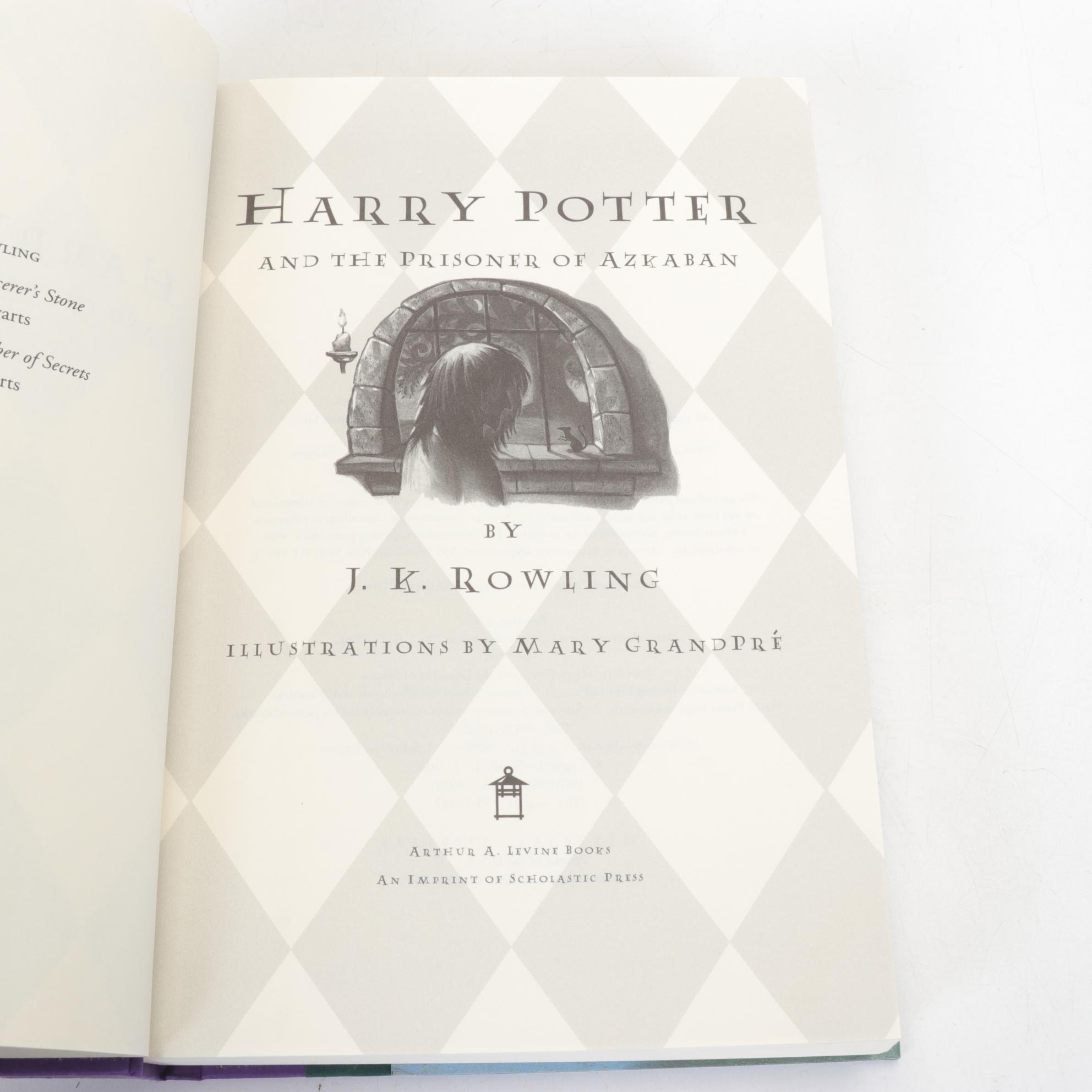First American Edition "Harry Potter" Complete Series by J. K. Rowling