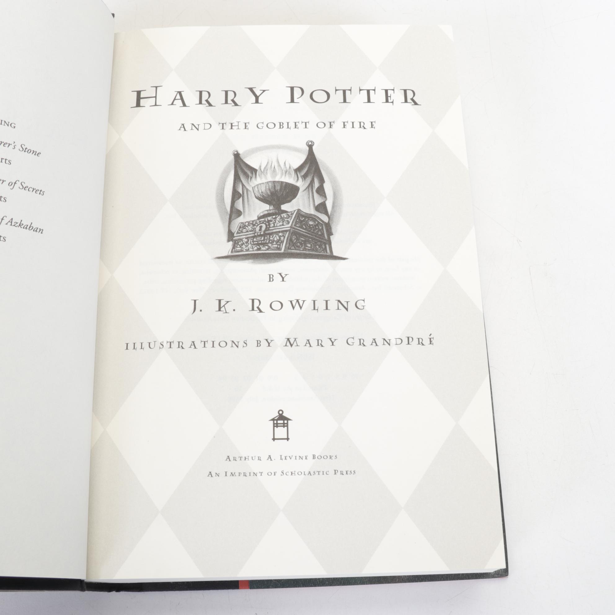 First American Edition "Harry Potter" Complete Series by J. K. Rowling
