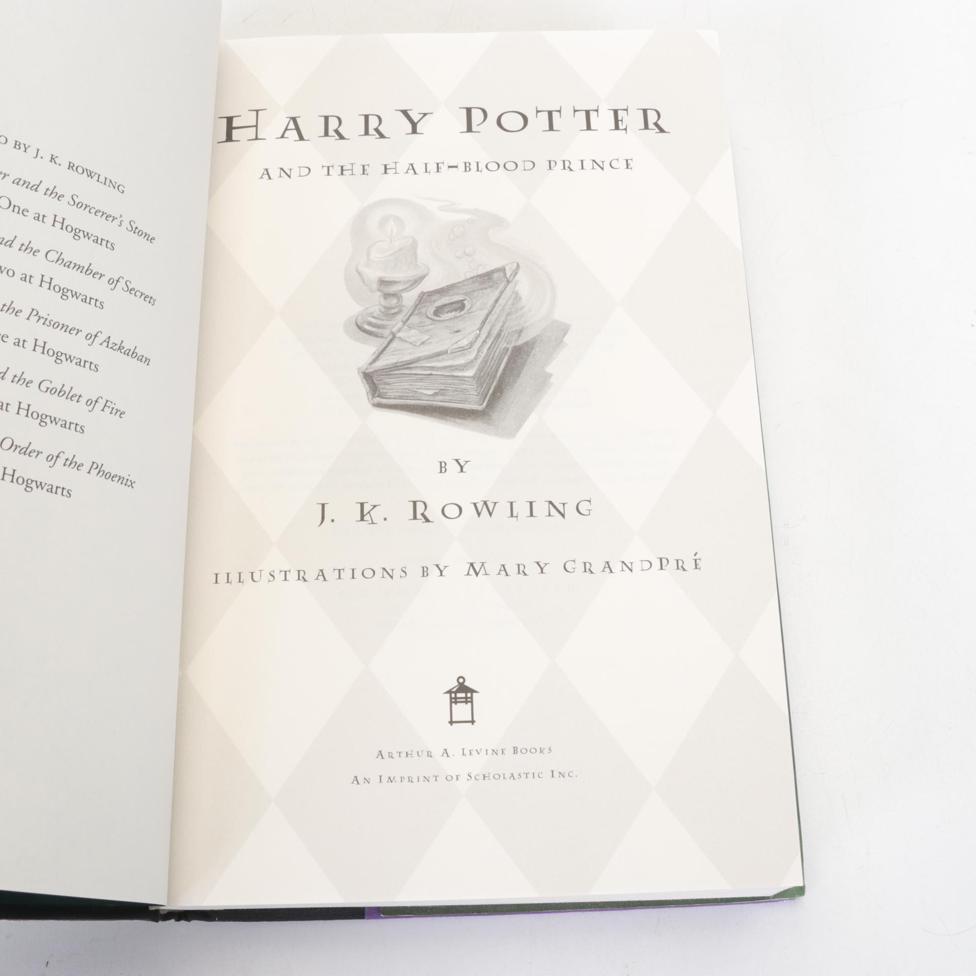 First American Edition "Harry Potter" Complete Series by J. K. Rowling