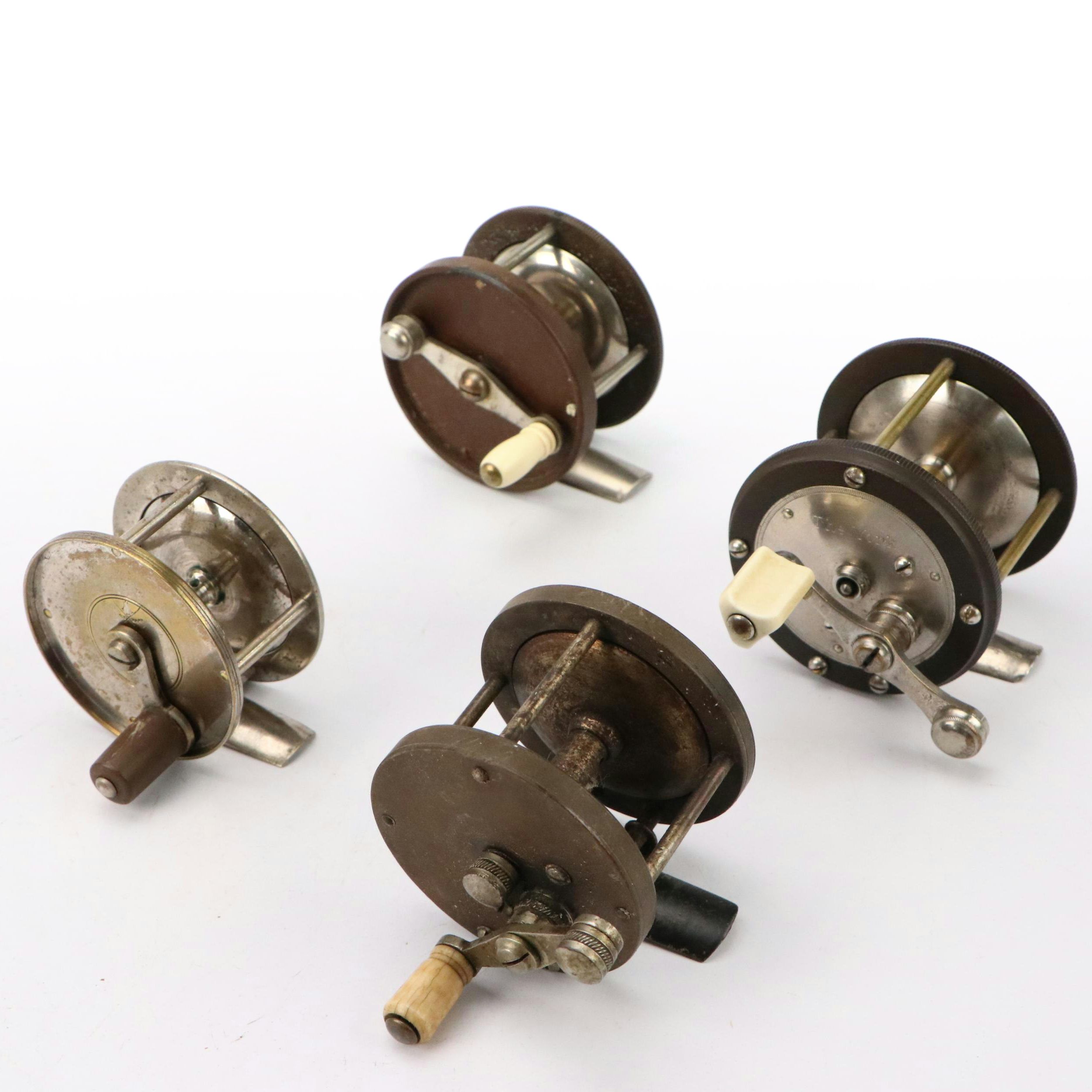 Abbey & Imbrie Bone Handled Fishing Reel "The York" and More Fishing Reels