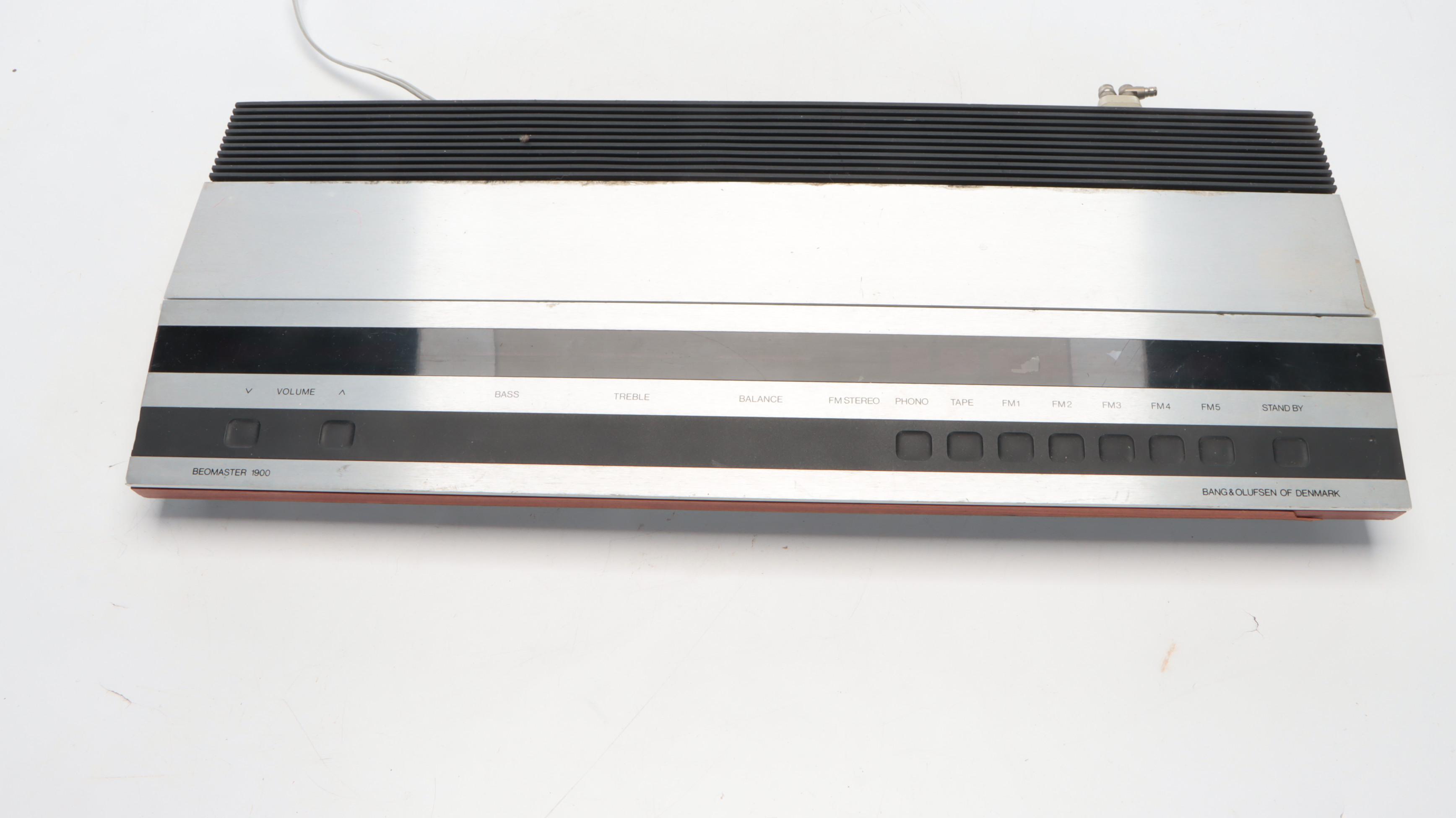 Bang & Olufsen Beomaster 1900 Stereo Receiver, Beosound Encore, Beolab ...