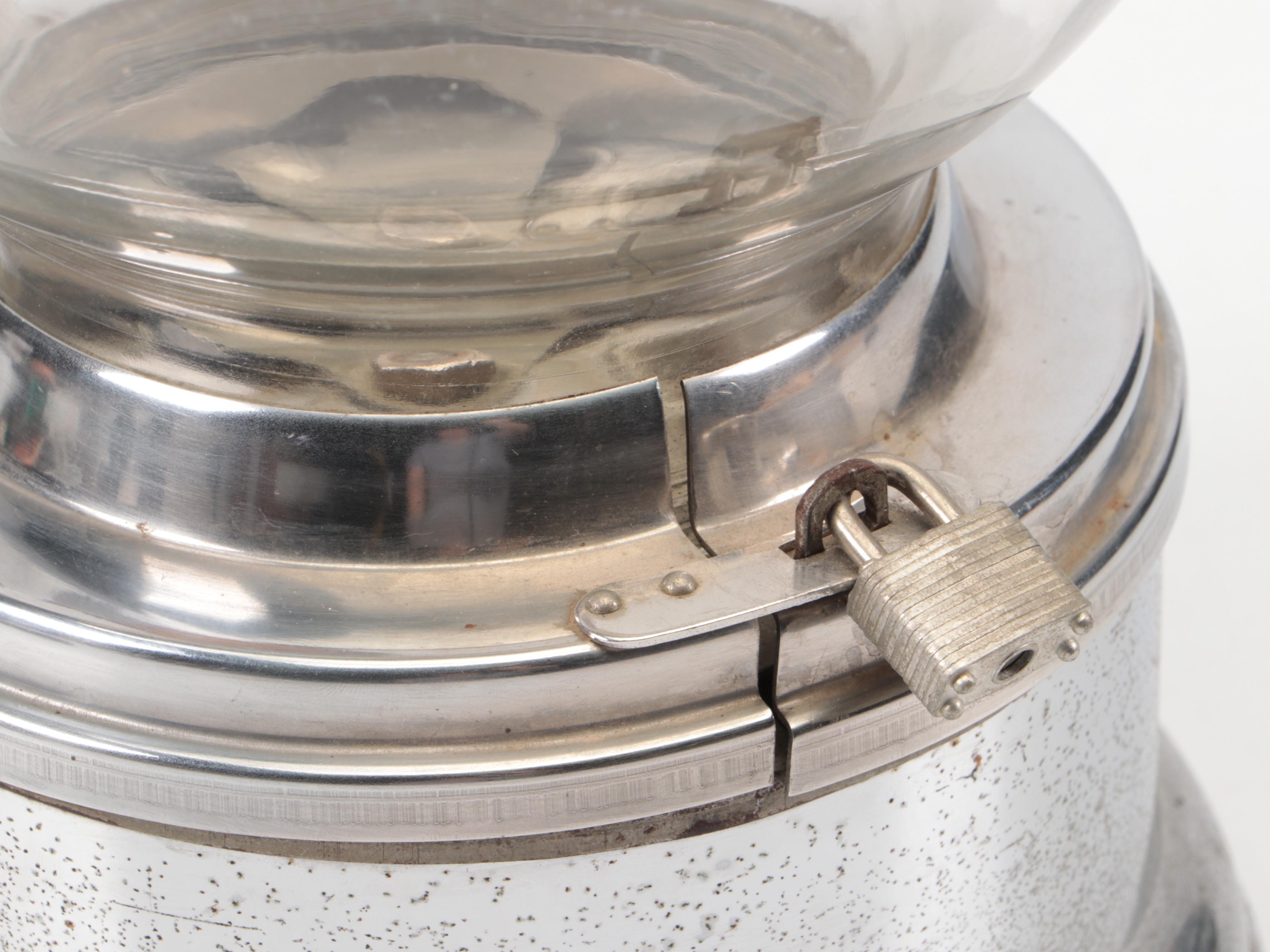 Kiwanis International Penny Gumball Machine, Mid-20th Century