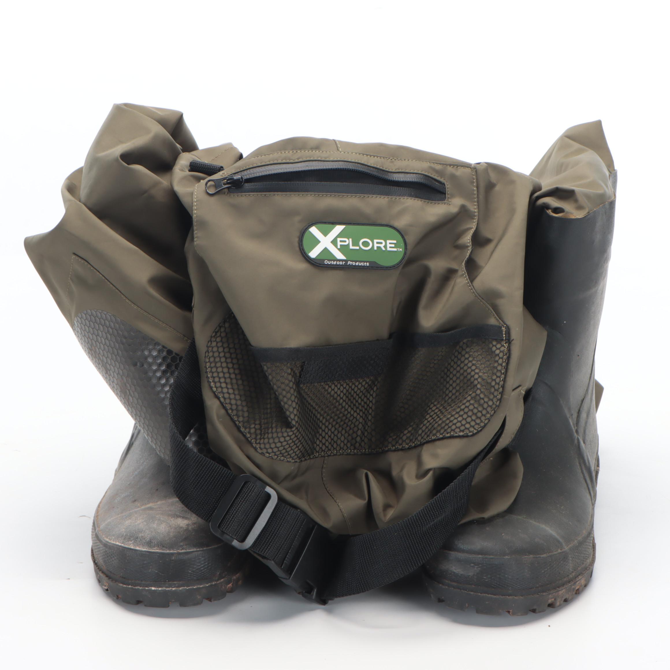 Xplore Polyester and Nylon Fishing Chest Waders