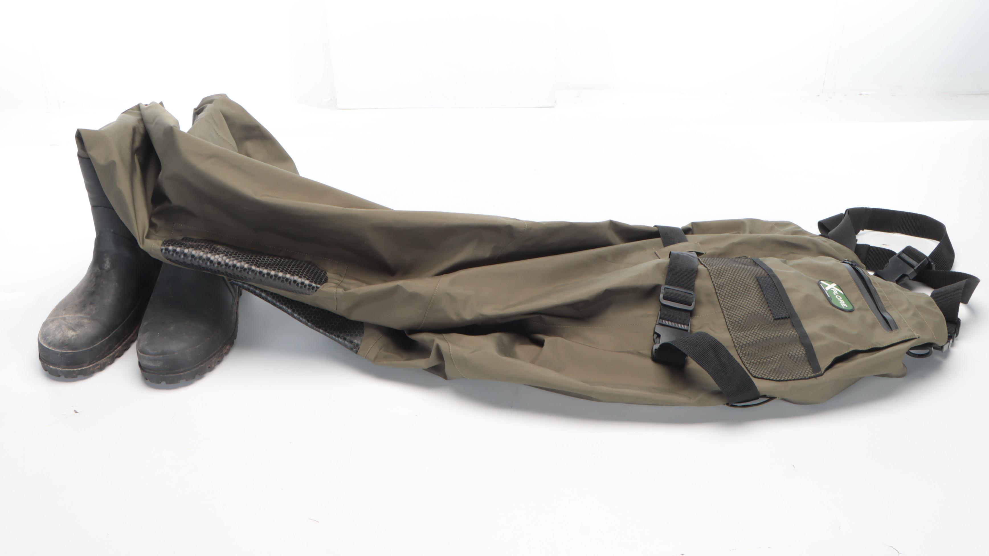 Xplore Polyester and Nylon Fishing Chest Waders