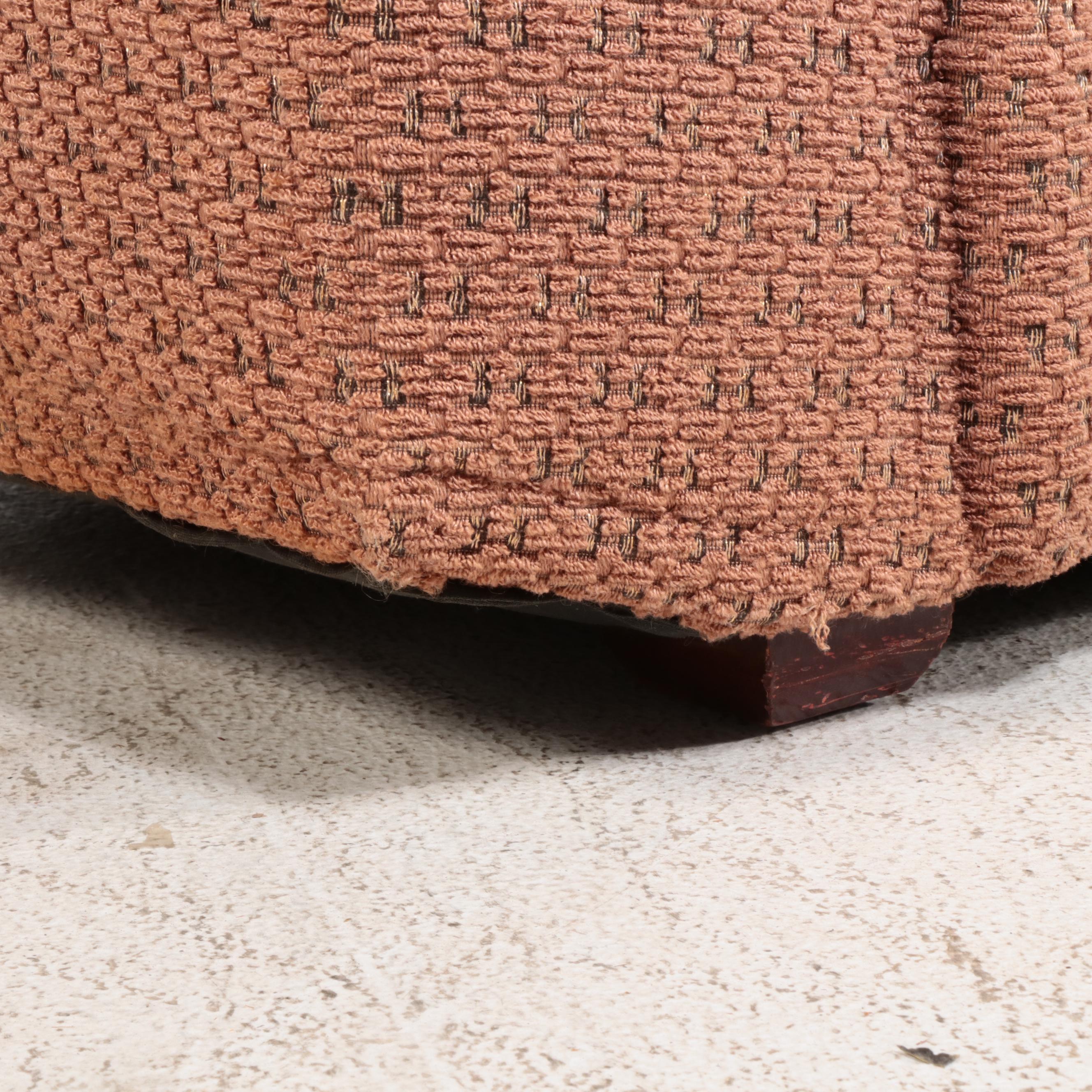 Artistic Mid Century Modern Style Upholstered Modular Sofa, Mid to Late 20th C.