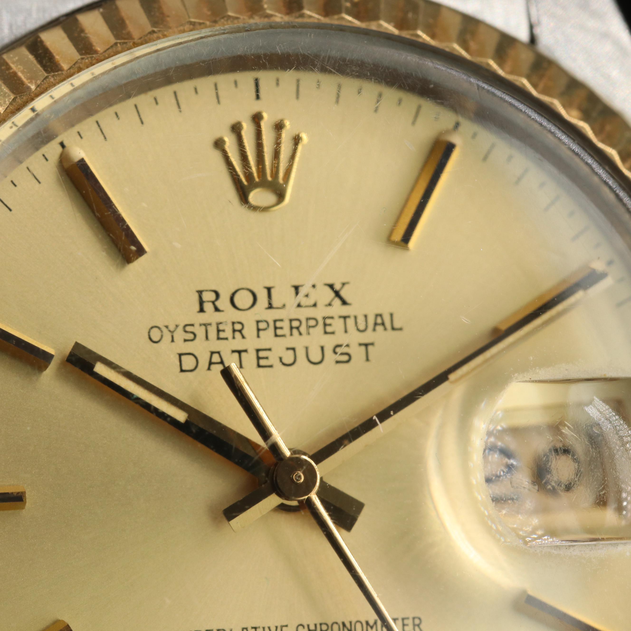 1984 Rolex Oyster Perpetual Datejust Watch