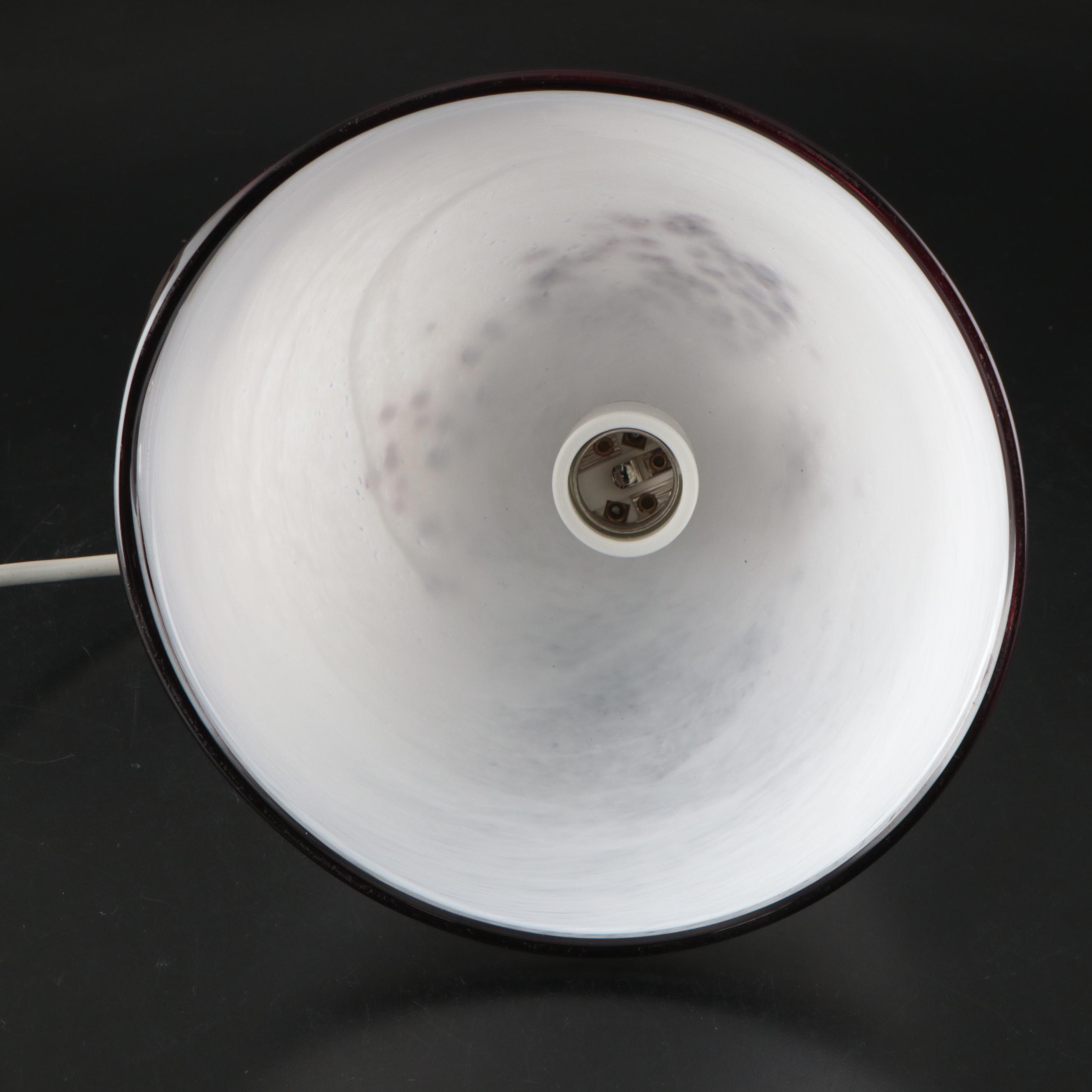 Cleveland Bubble Project Attributed Art Glass Pendant Light