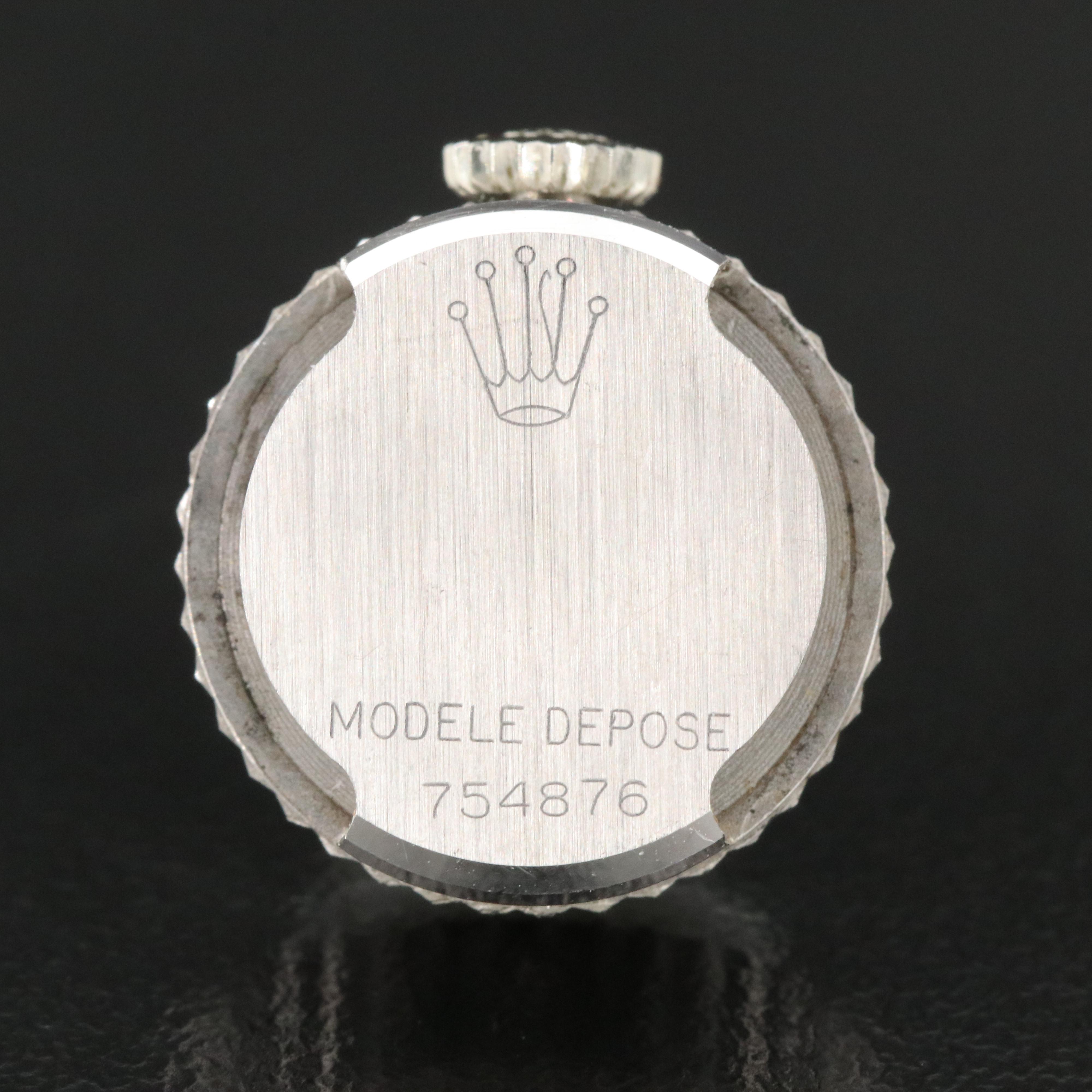 18K Rolex Precision Chamelon Style Watch