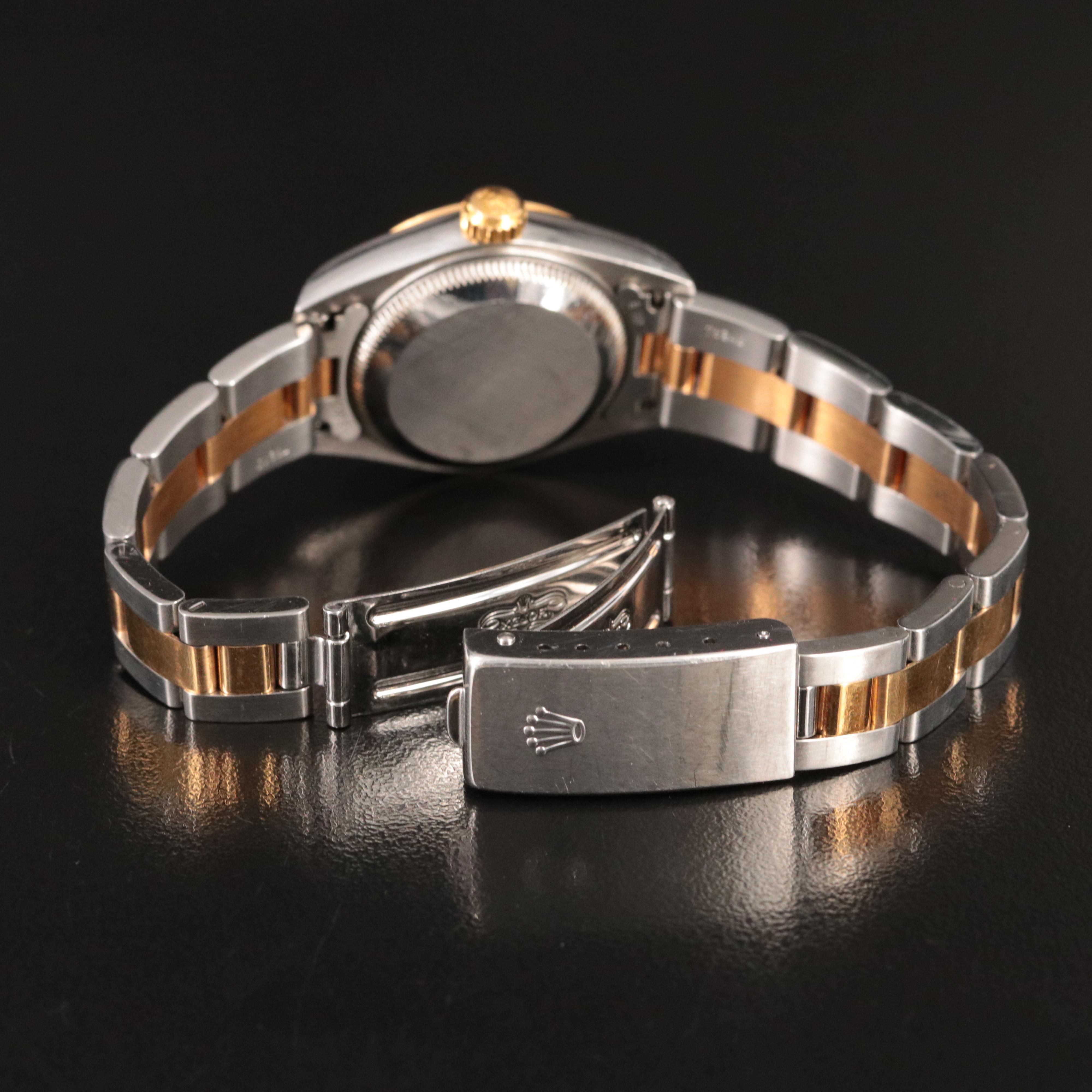 2003 Rolex Custom Diamond Dial Datejust Watch