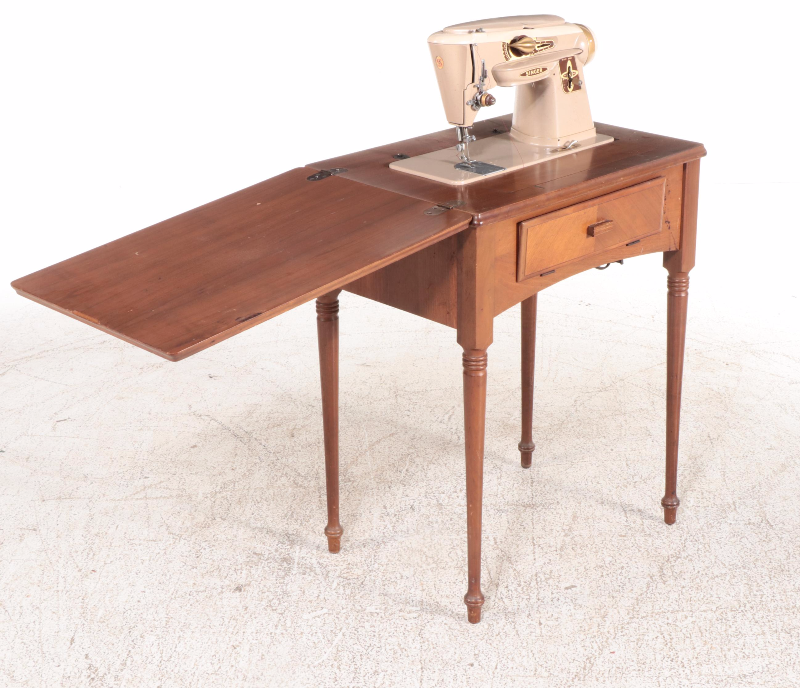 Singer Model 500A Sewing Machine, Mid 20th Century