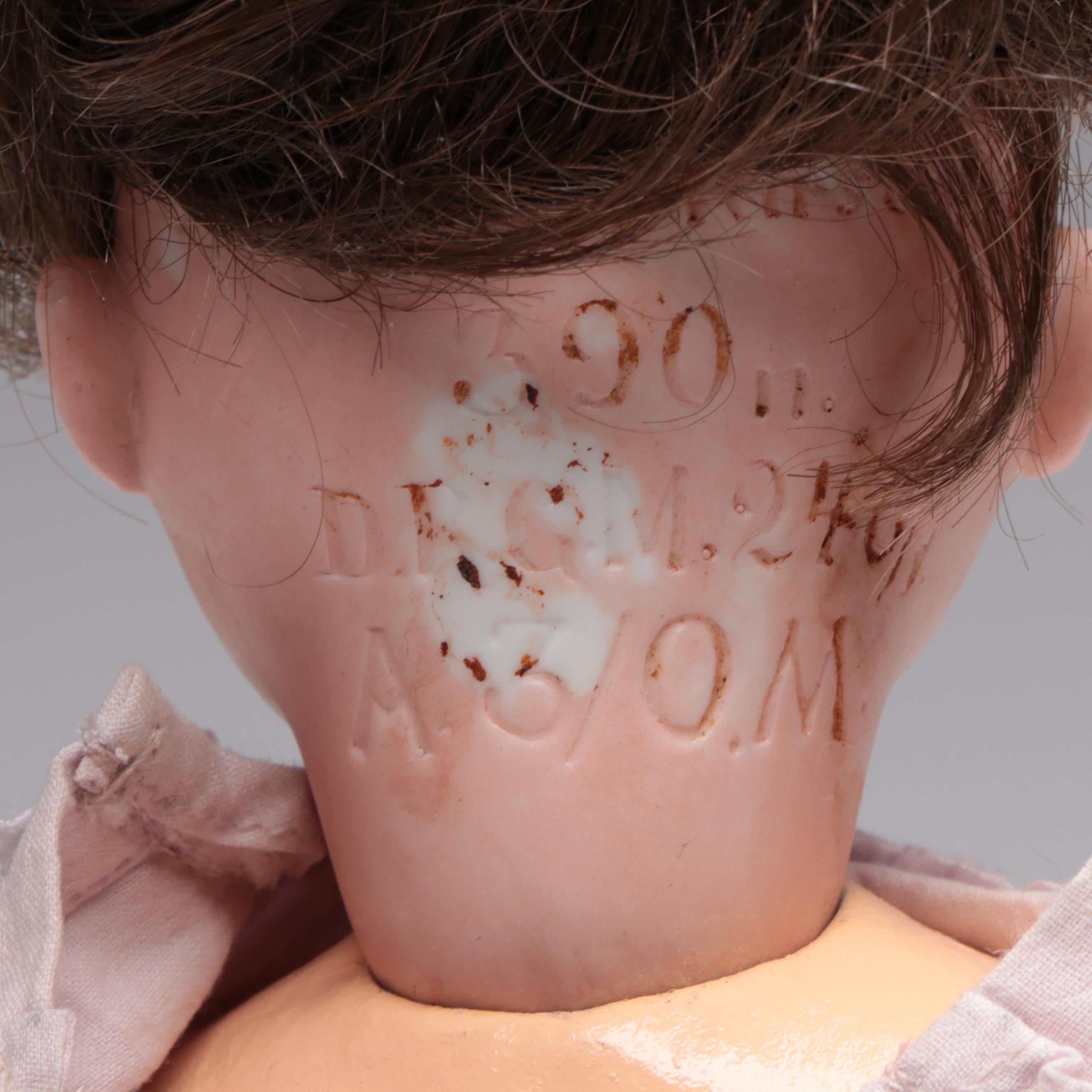 Armand Marseille 390 with Other Bisque Dome Head Character Baby and More