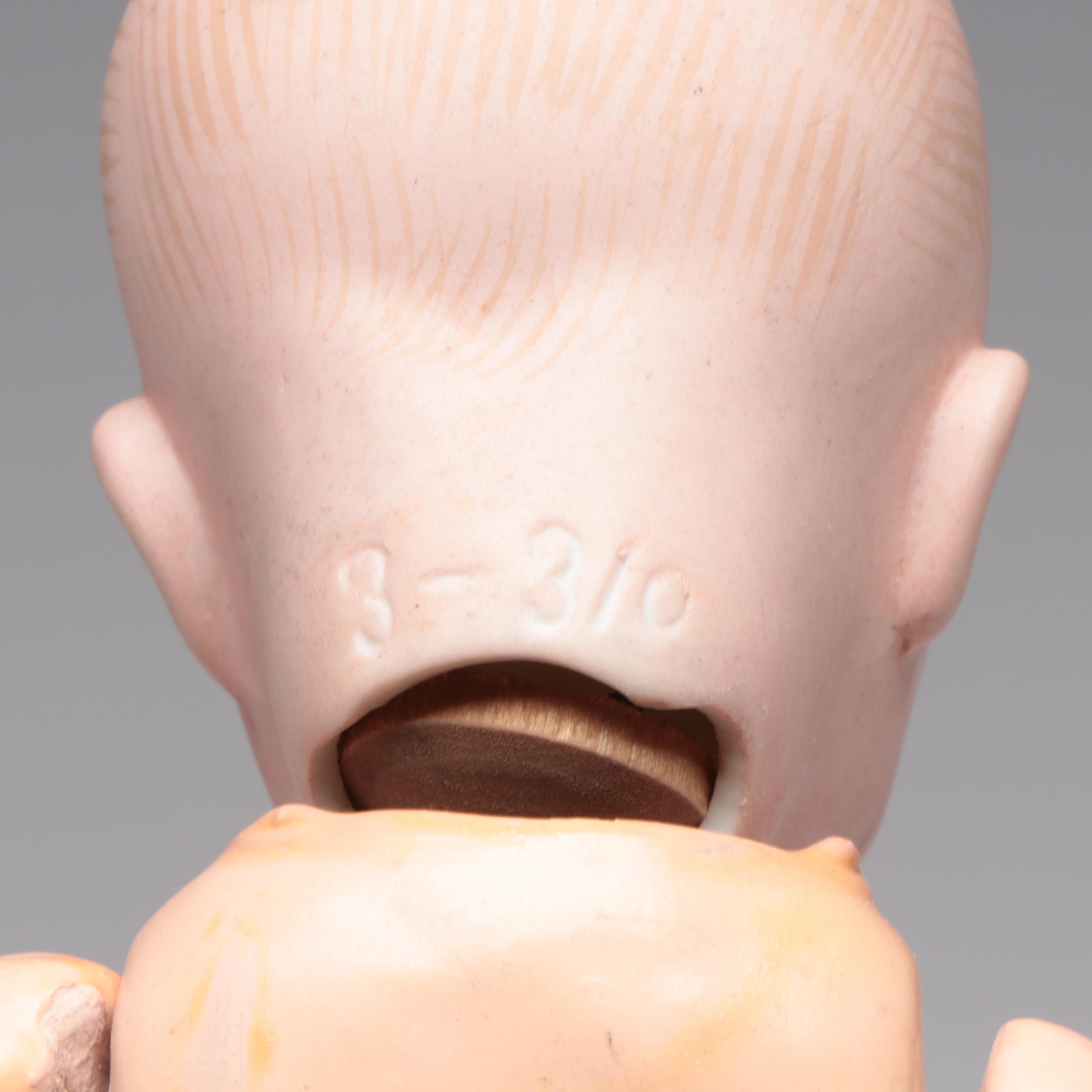 Armand Marseille 390 with Other Bisque Dome Head Character Baby and More