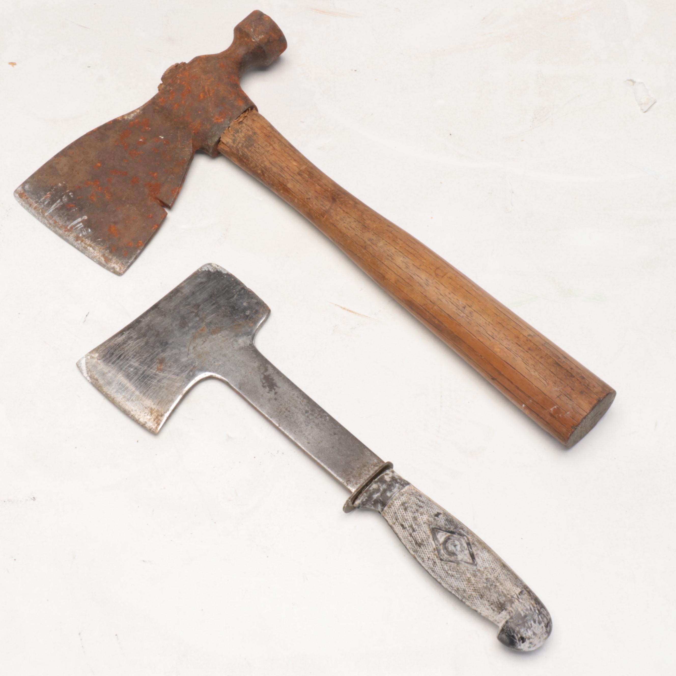 Mallet, Hatchet, Ax and Anvil, Oil Funnel, Drill Bits and More