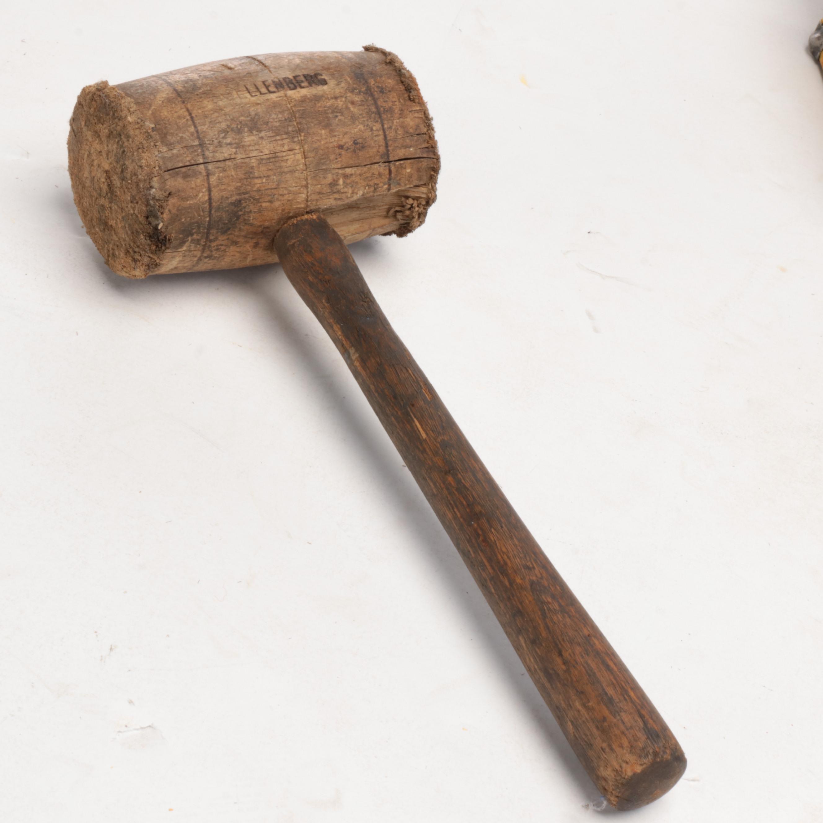 Mallet, Hatchet, Ax and Anvil, Oil Funnel, Drill Bits and More