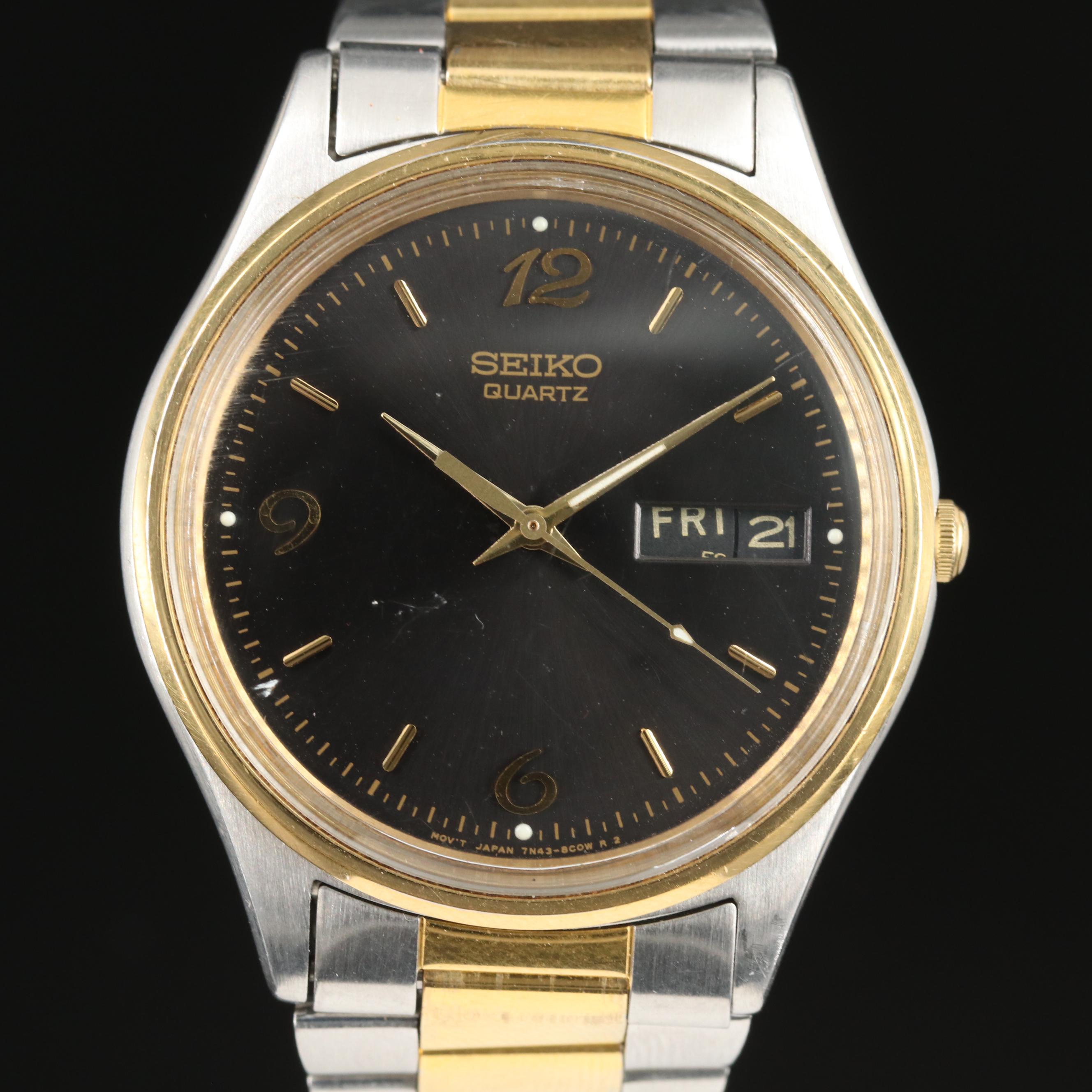 Seiko Two-Tone 35MM Quartz Watch