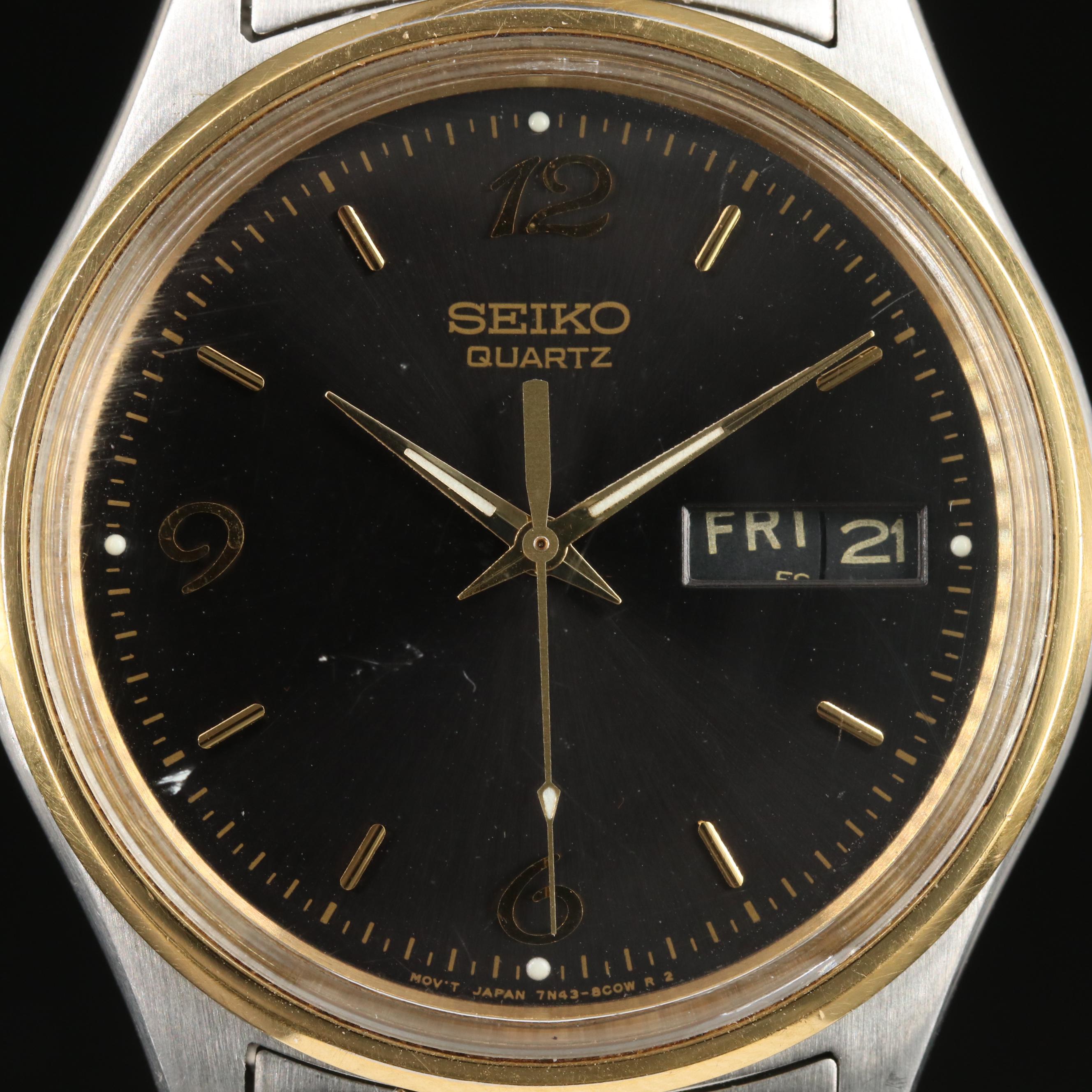 Seiko Two-Tone 35MM Quartz Watch