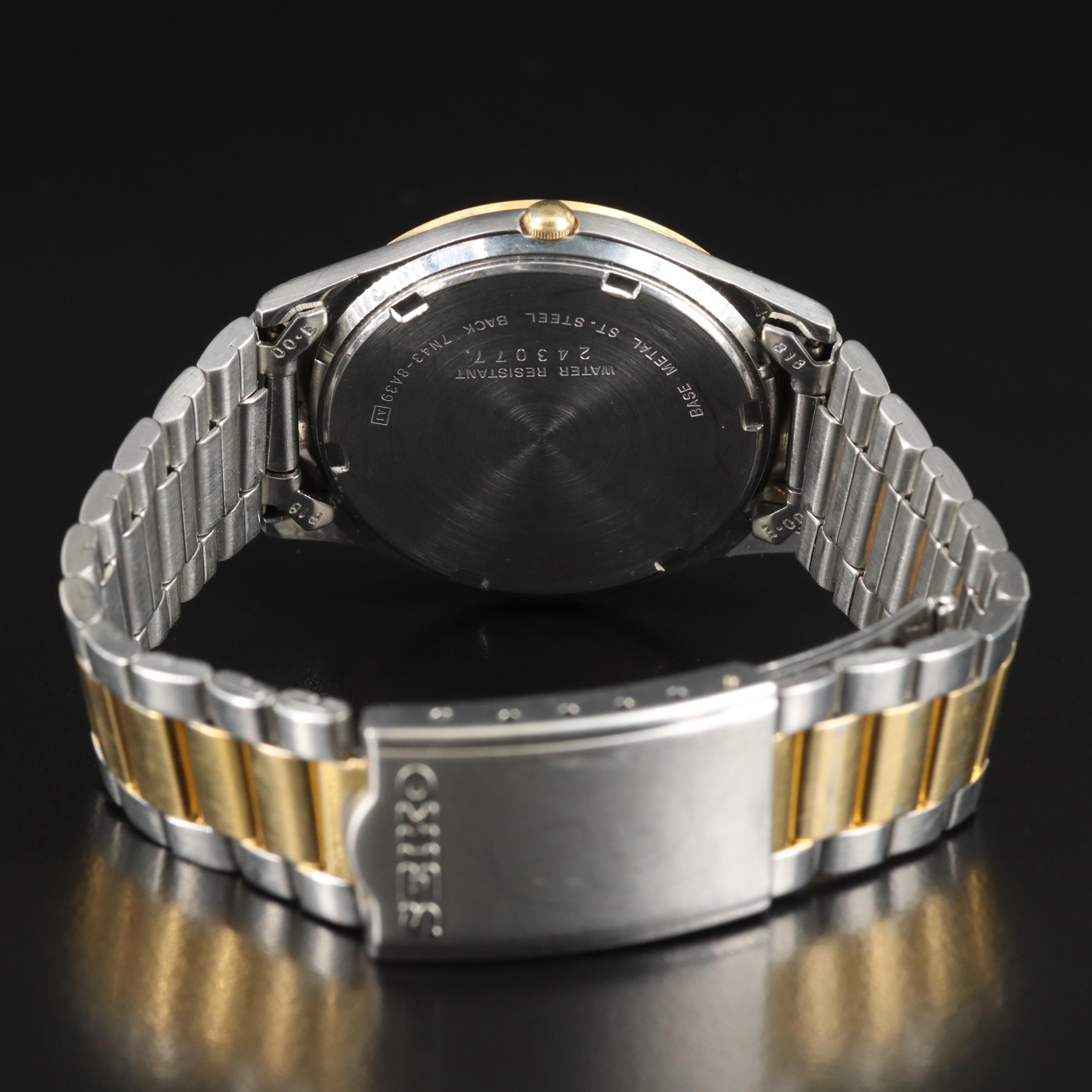 Seiko Two-Tone 35MM Quartz Watch