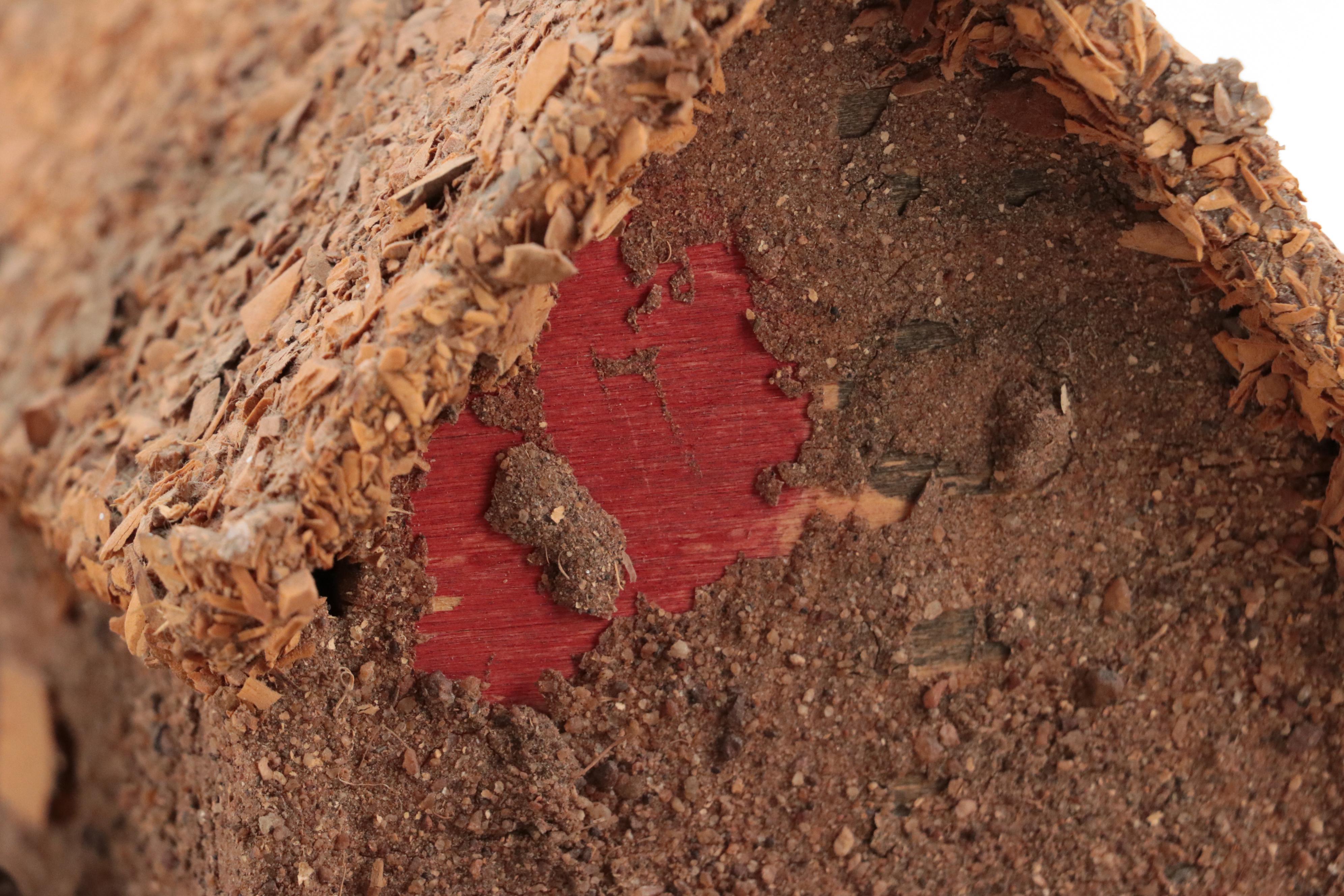 Folk Art African Village Diorama