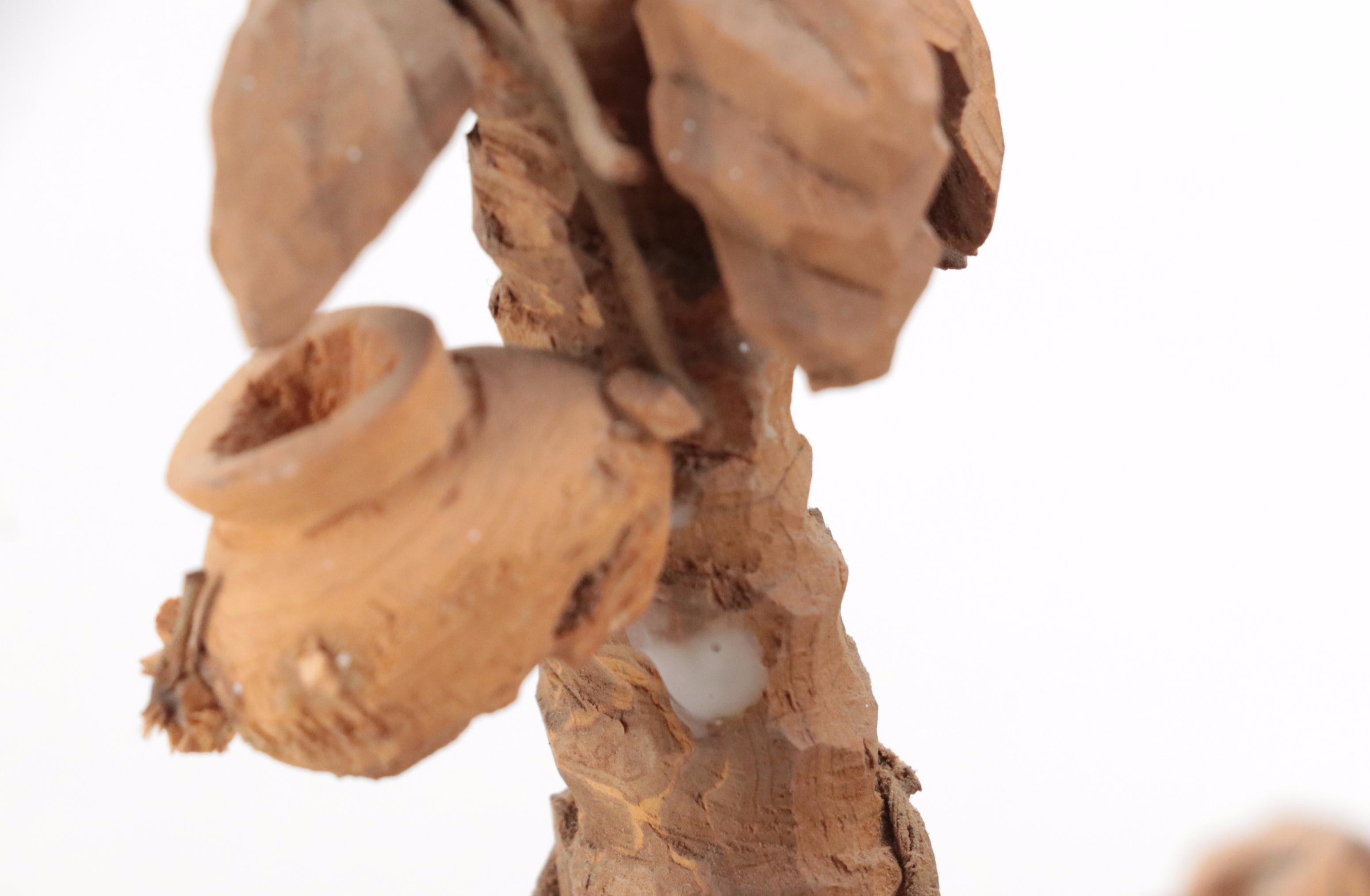 Folk Art African Village Diorama