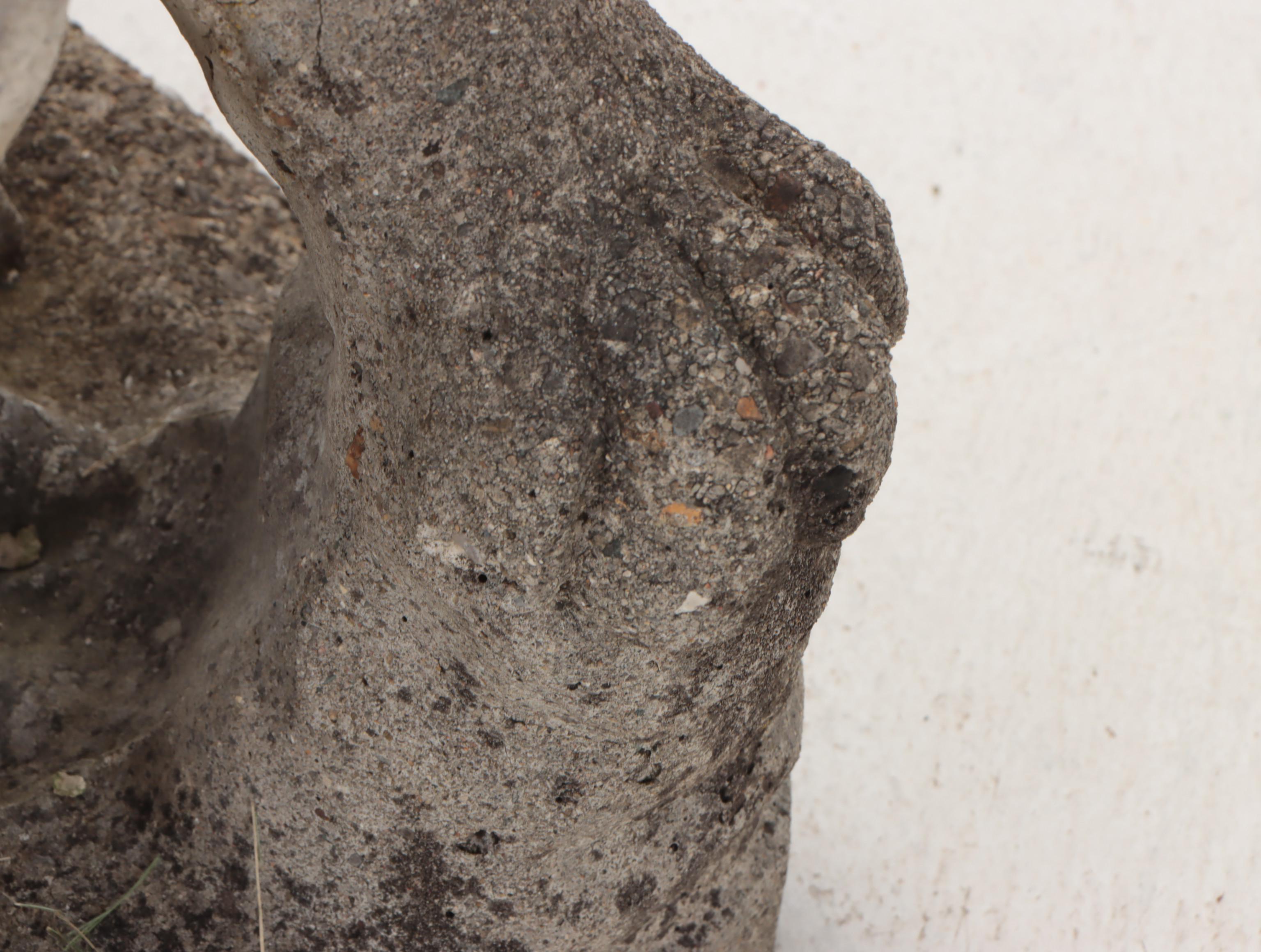 Cast Concrete Lion Garden Statue