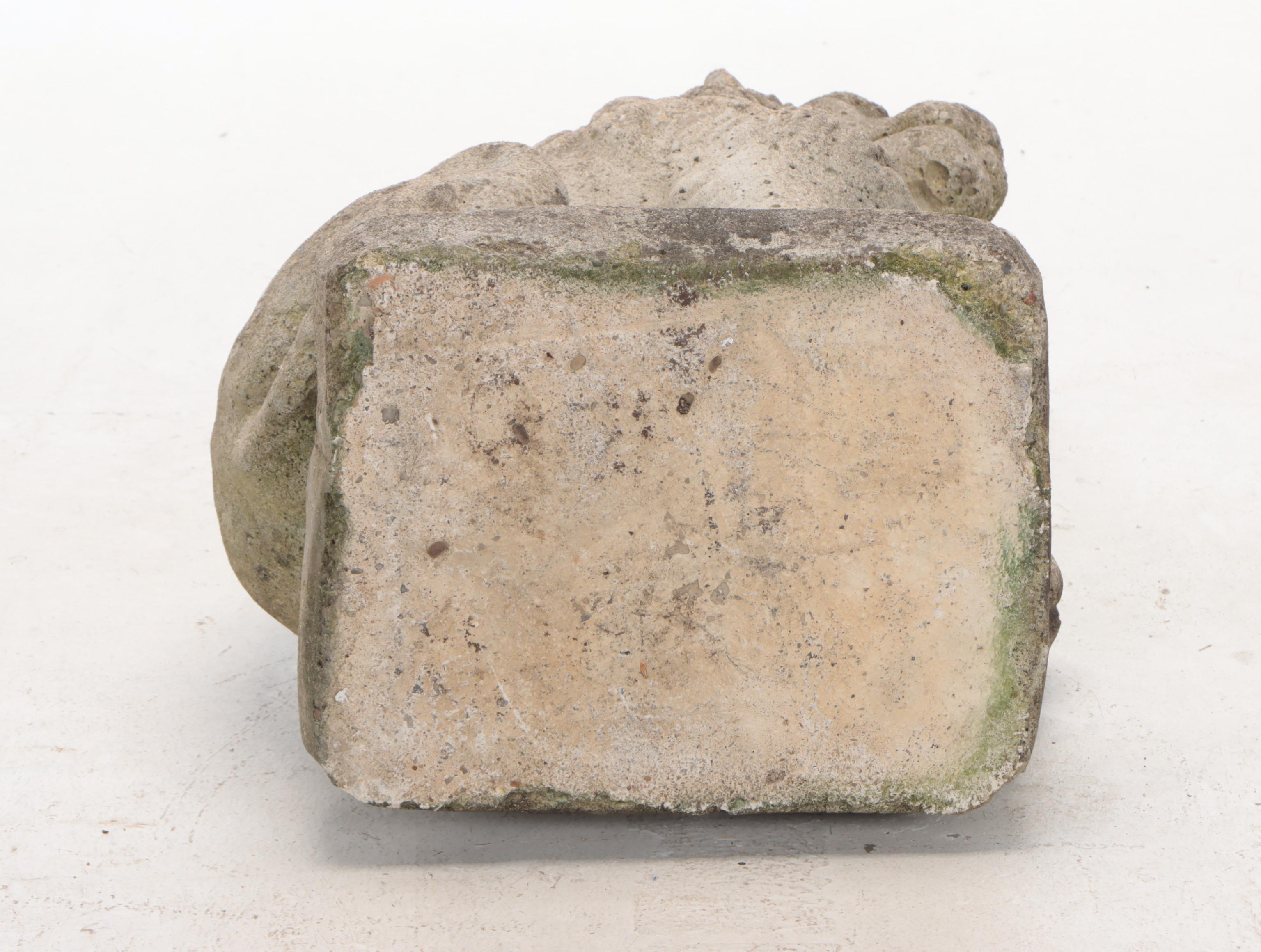 Cast Concrete Lion Garden Statue