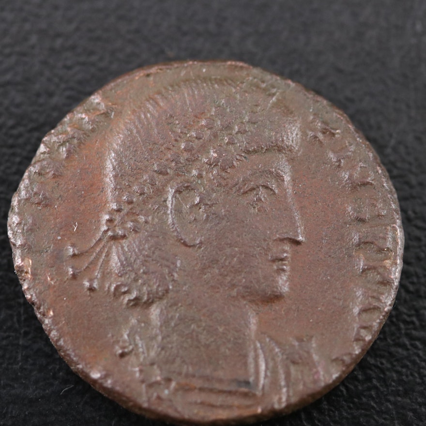 Ancient Roman Imperial Æ3 Coin of Constantius II, ca. 340 A.D. | EBTH