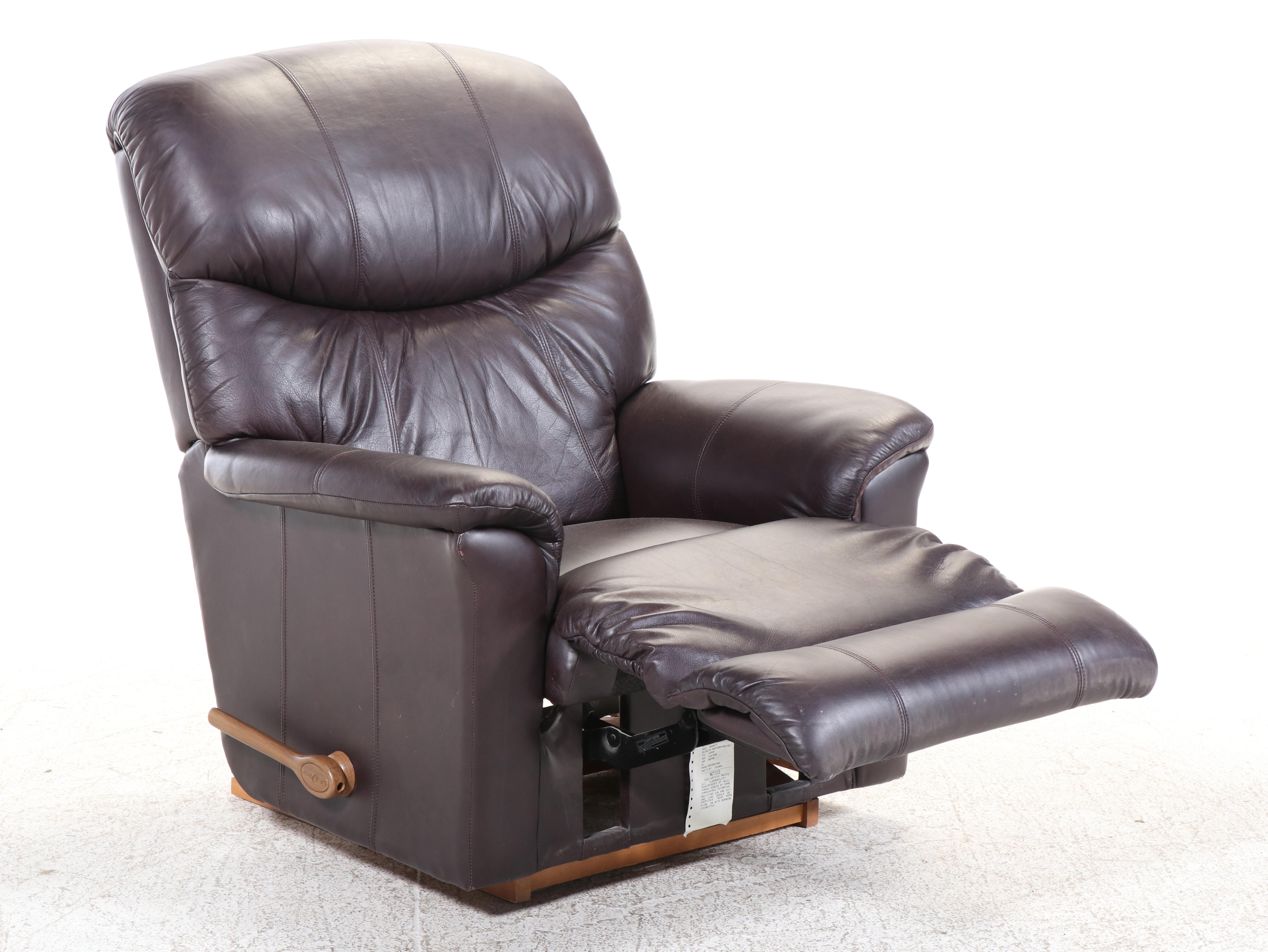 La-Z-Boy Leather Overstuffed Recliner
