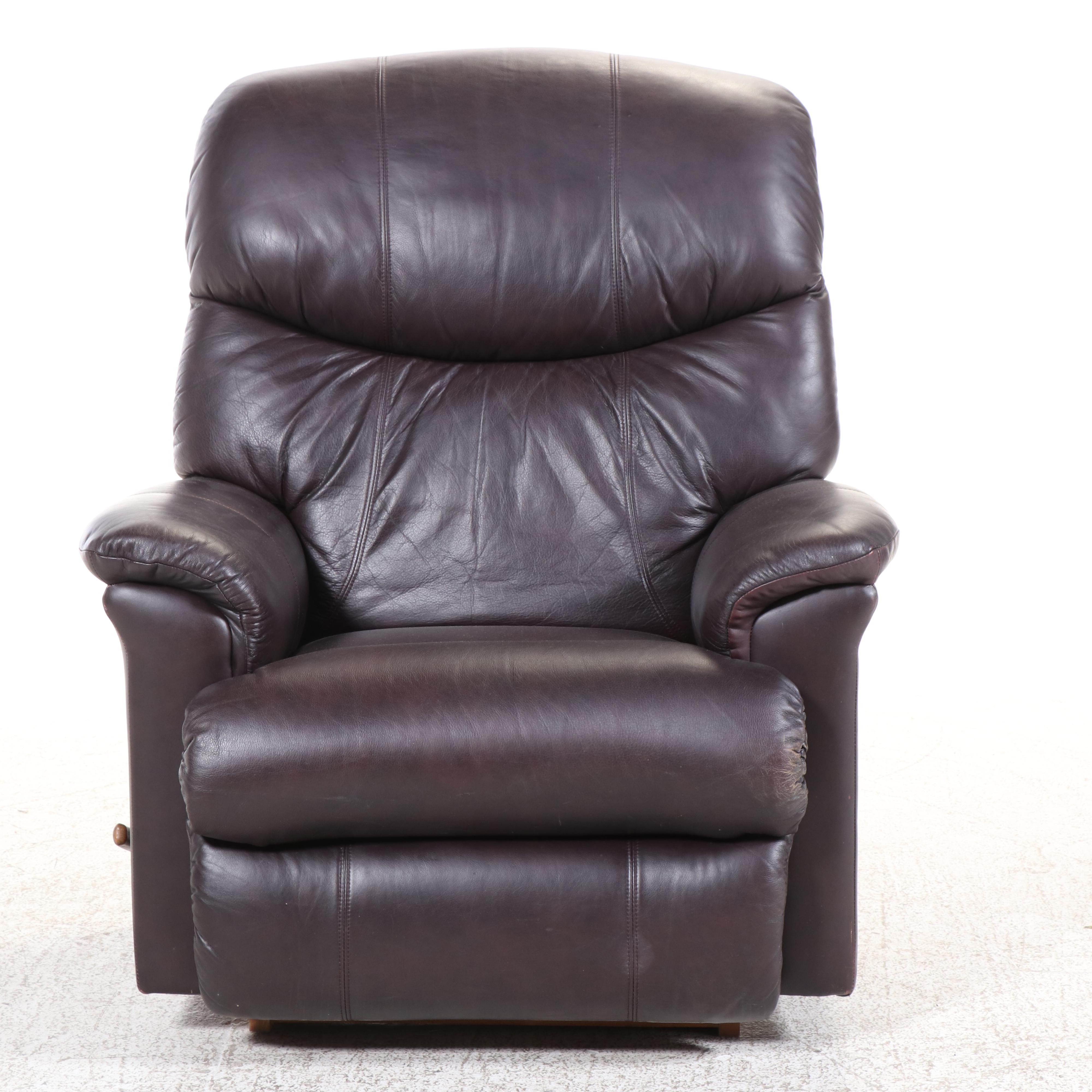 La-Z-Boy Leather Overstuffed Recliner