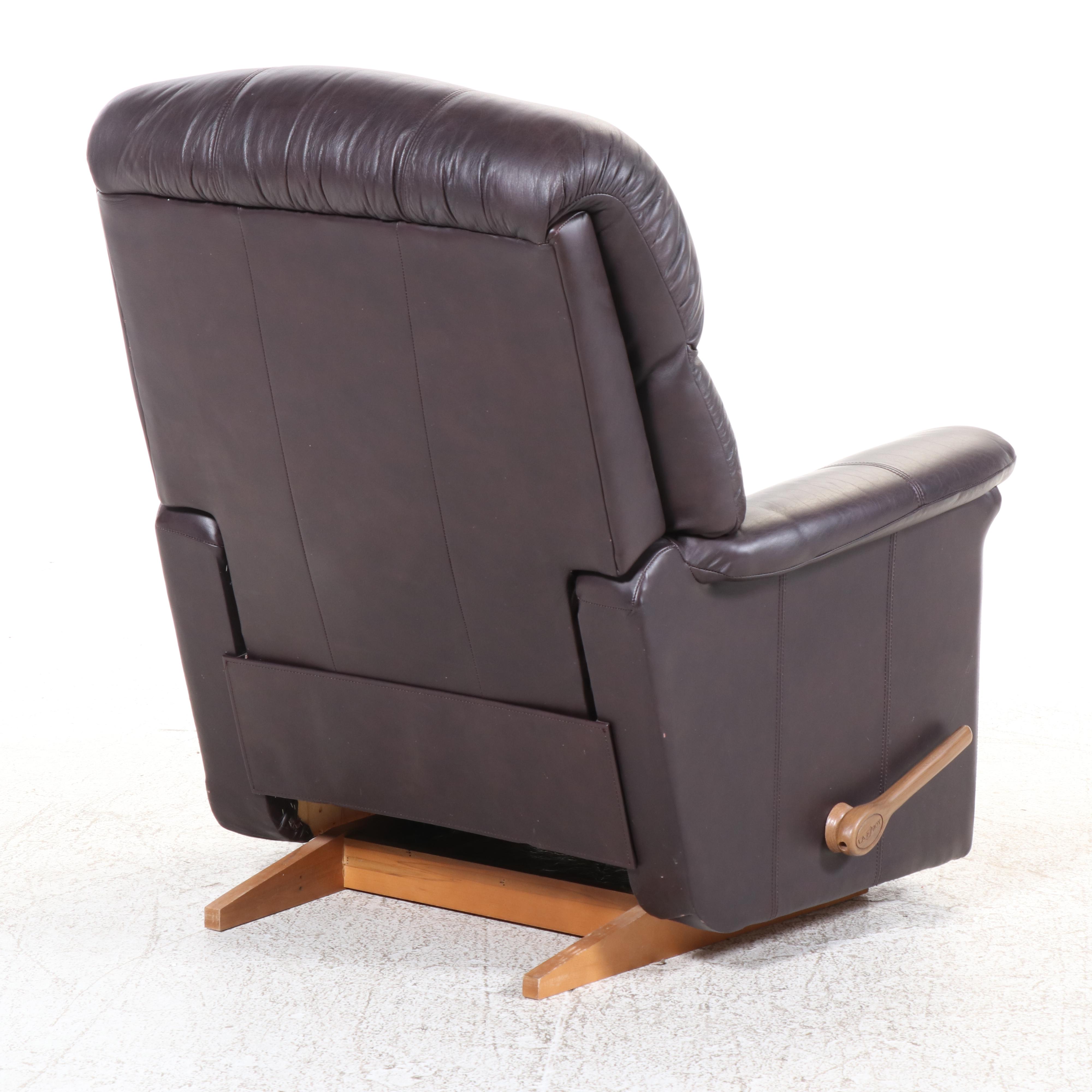 La-Z-Boy Leather Overstuffed Recliner