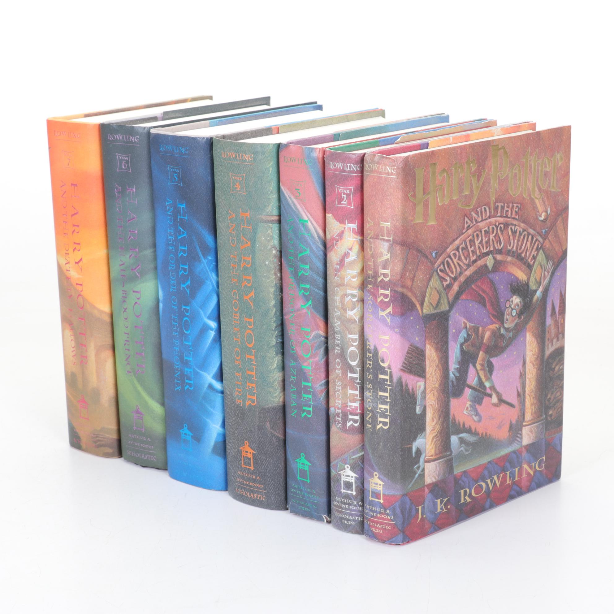 First American Edition "Harry Potter" Complete Series by J. K. Rowling