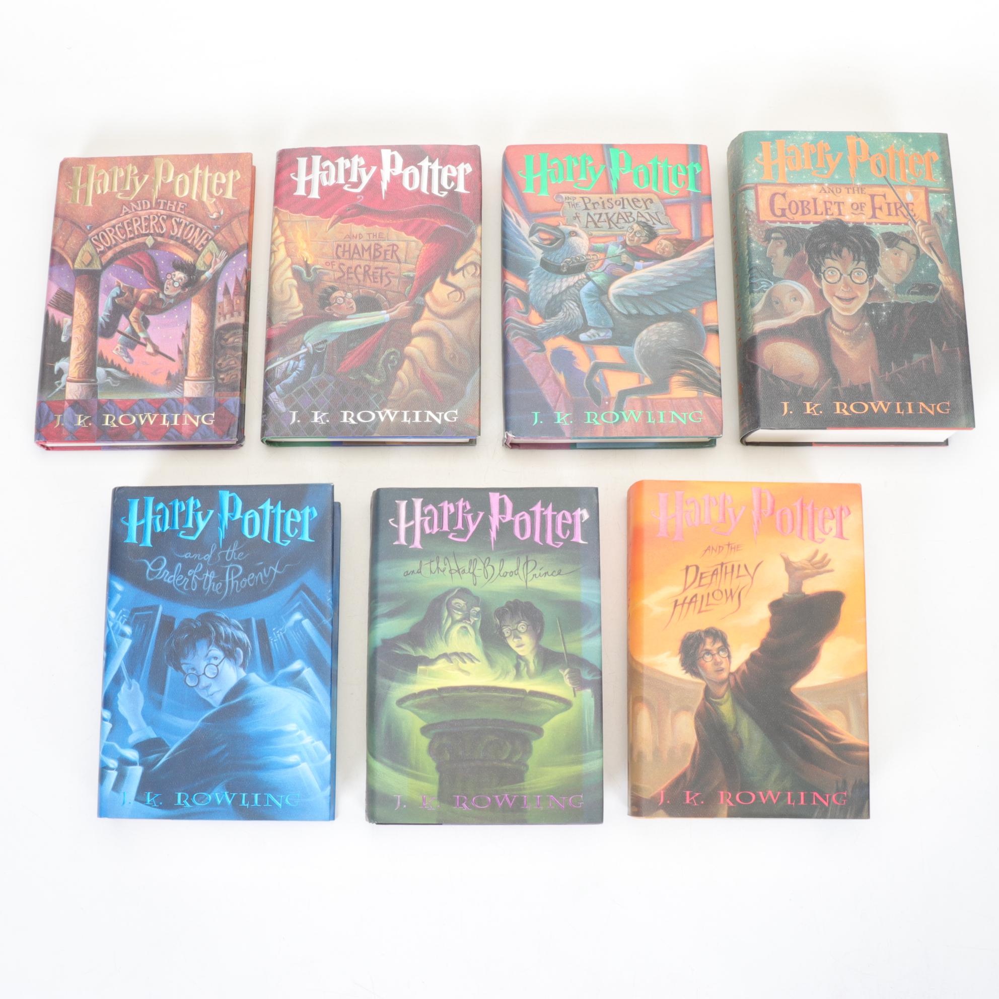 First American Edition "Harry Potter" Complete Series by J. K. Rowling