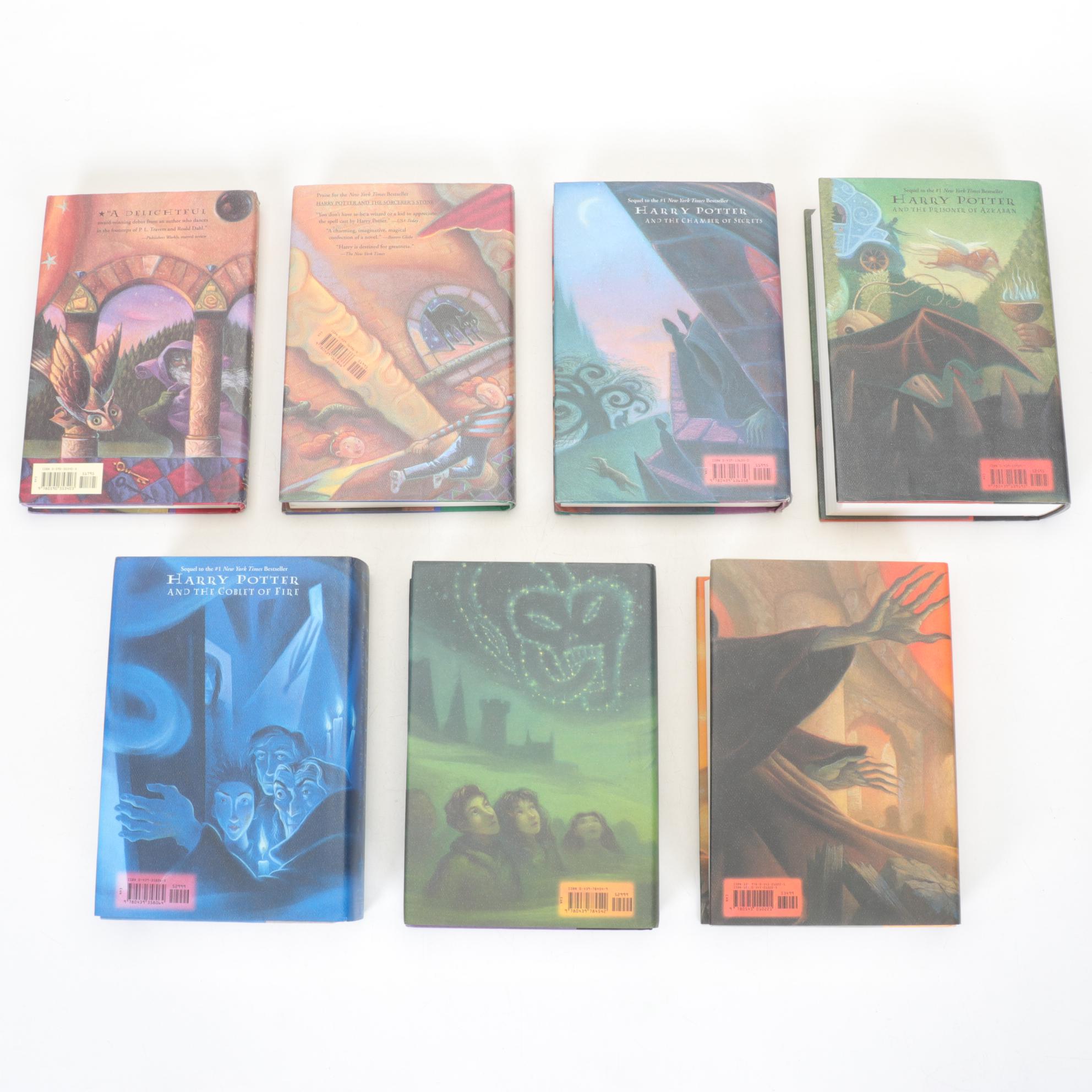 First American Edition "Harry Potter" Complete Series by J. K. Rowling