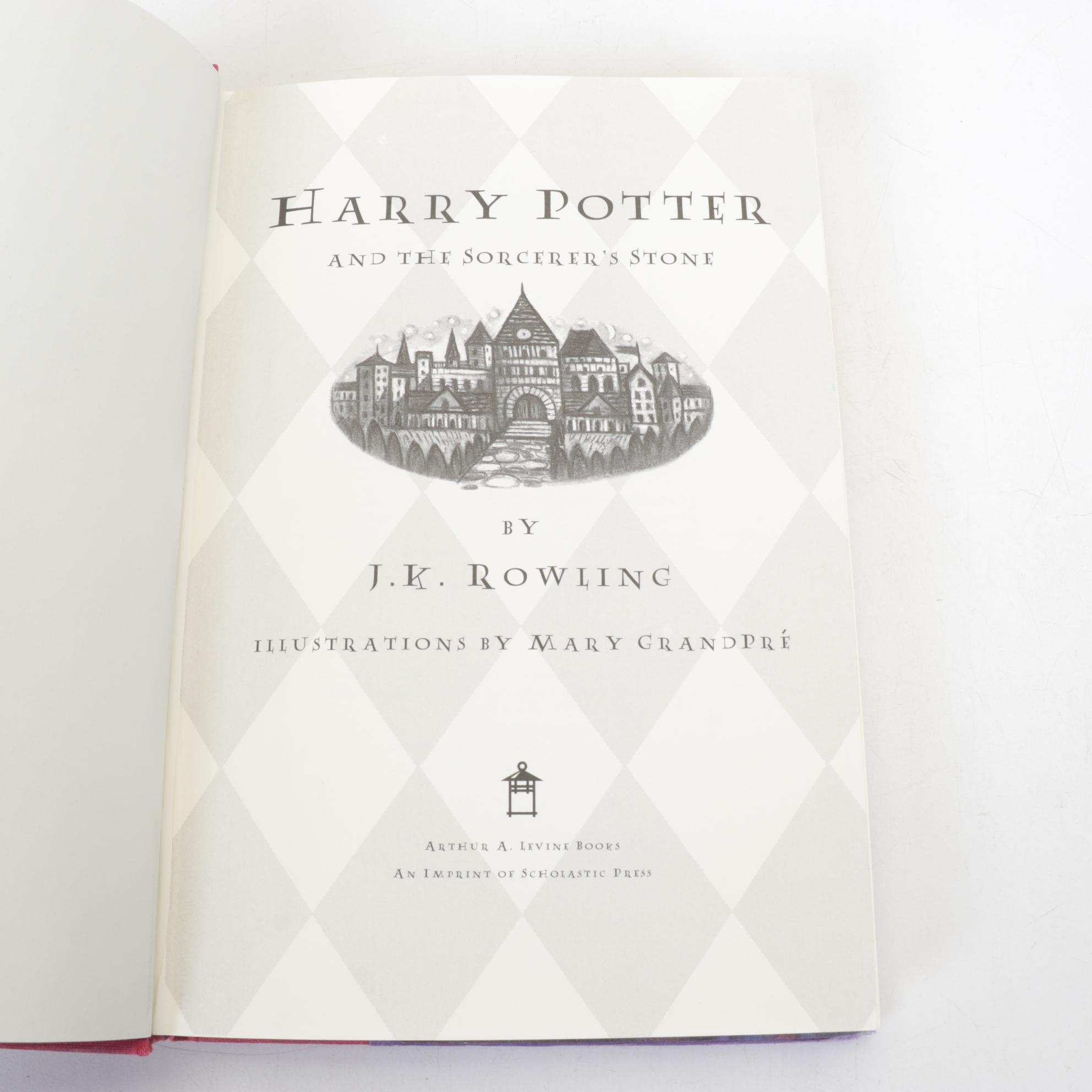 First American Edition "Harry Potter" Complete Series by J. K. Rowling