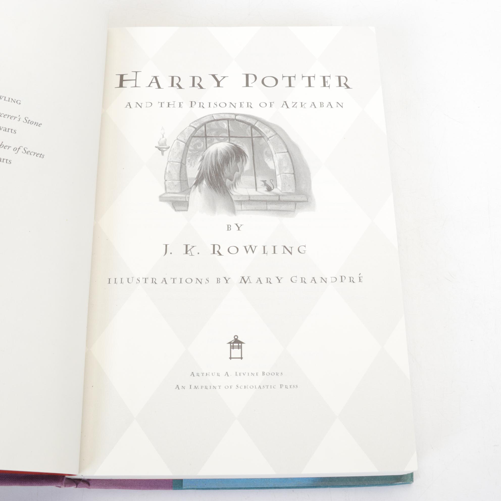 First American Edition "Harry Potter" Complete Series by J. K. Rowling