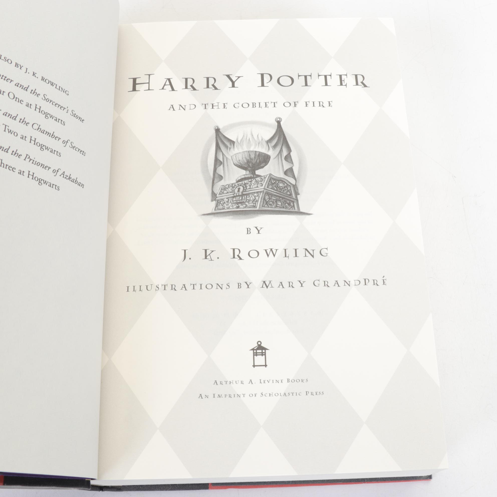 First American Edition "Harry Potter" Complete Series by J. K. Rowling
